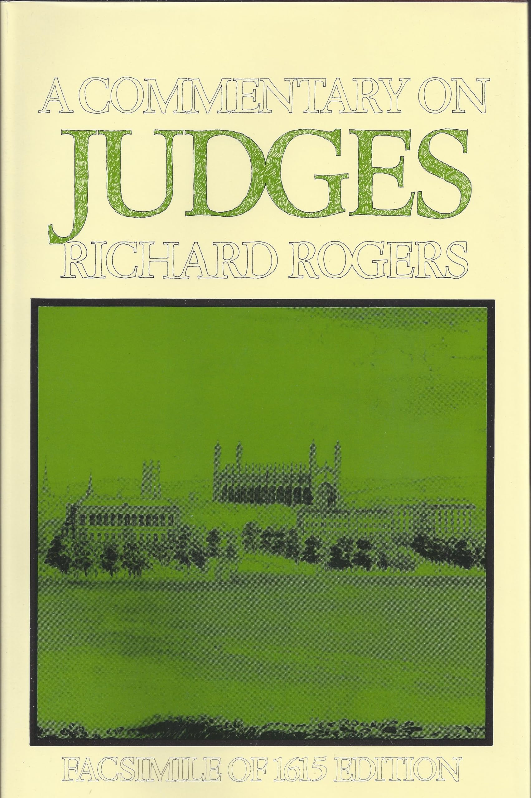 A Commentary On Judges (16Th17Th Century Facsimile Editions),Used