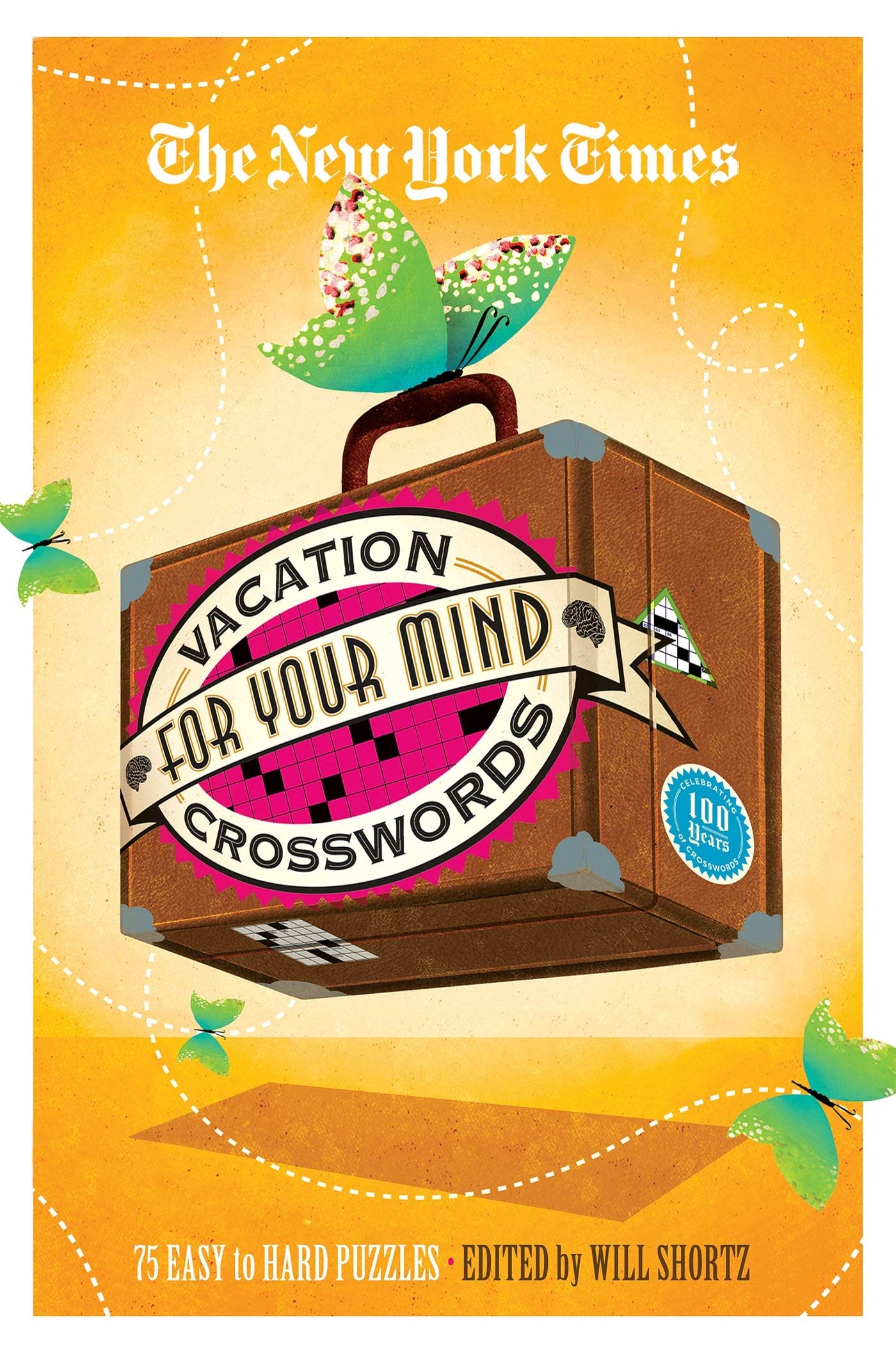 The New York Times Vacation for Your Mind Crosswords: 75 Easy to Hard Puzzles,Used