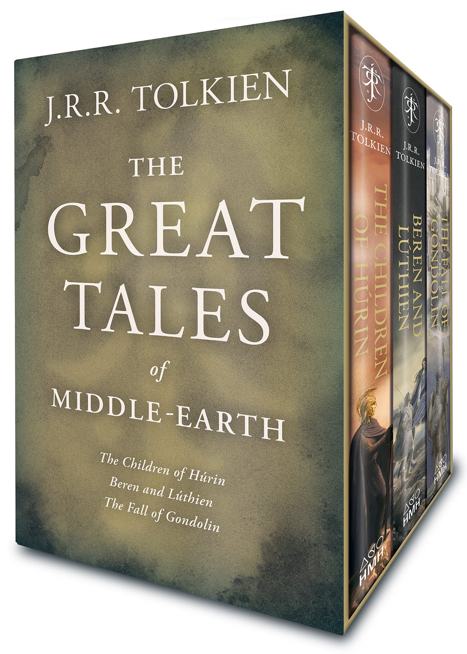 The Great Tales Of Middleearth Box Set: The Children Of Hrin, Beren And Lthien, And The Fall Of Gondolin,New