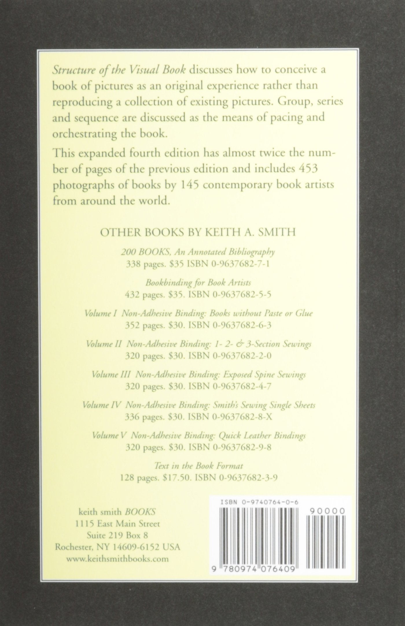 Structure Of The Visual Book (Expanded Fourth Edition),Used