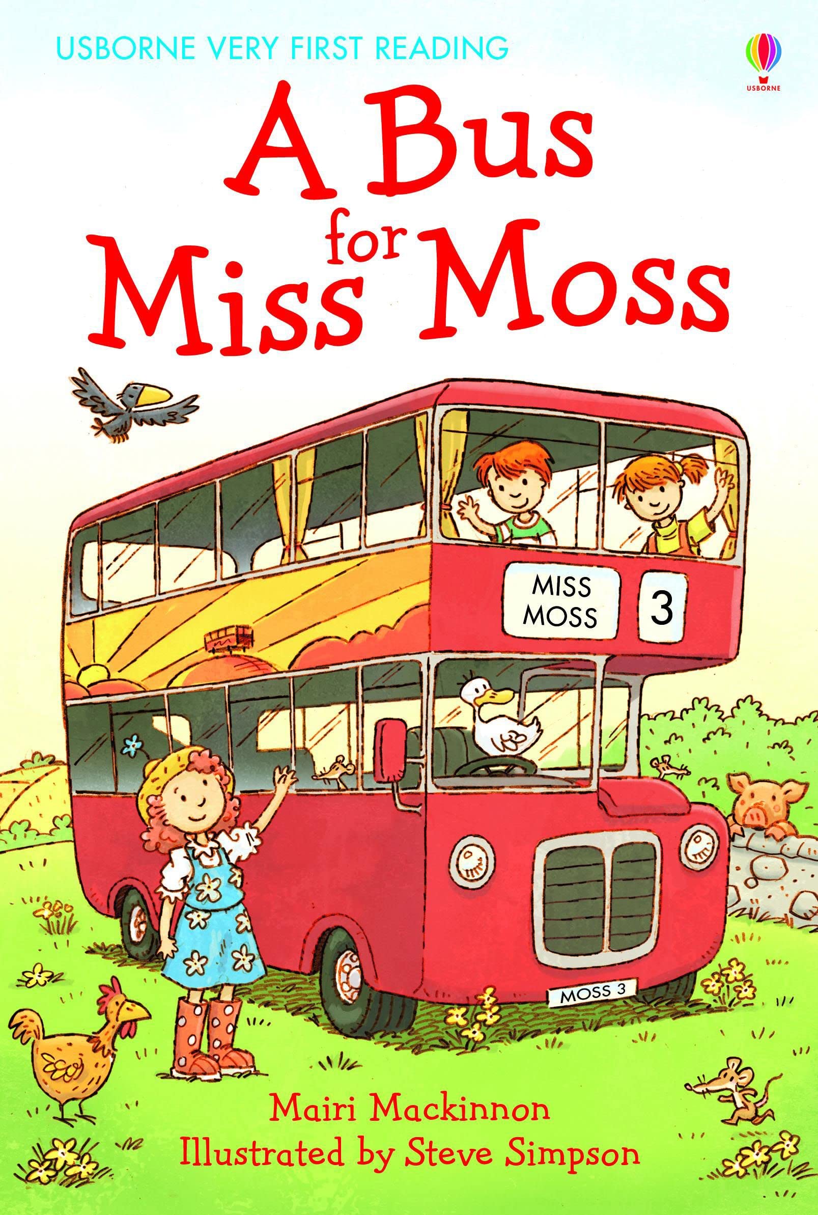 Very First Reading 3 A Bus For Miss Moss,Used