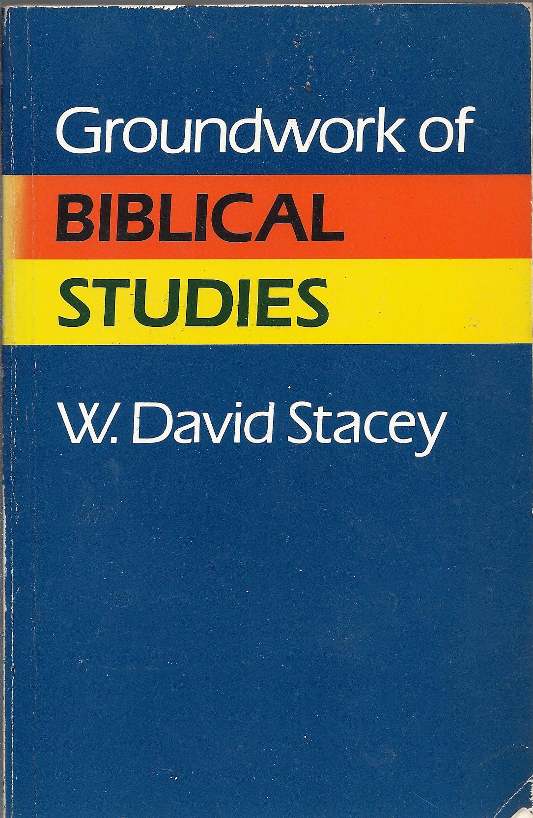 Groundwork of Biblical Studies,Used