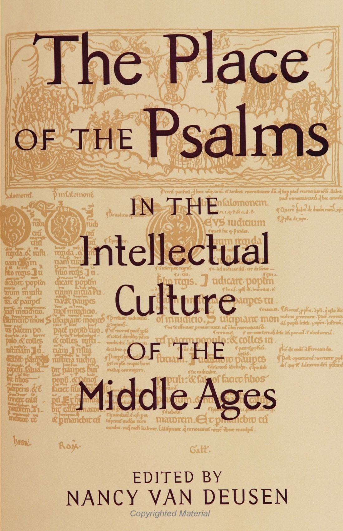 The Place of the Psalms in the Intellectual Culture of the Middle Ages (S U N Y Series in Medieval Studies),Used