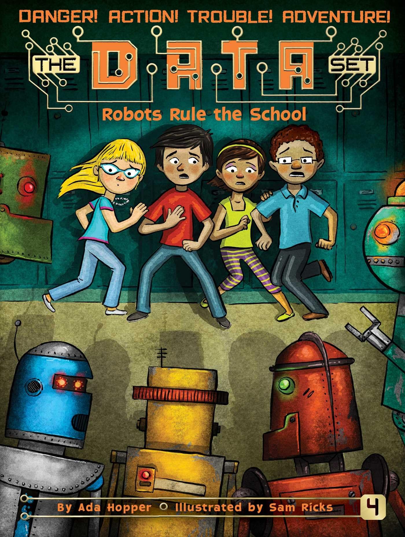 Robots Rule the School (4) (The DATA Set),Used