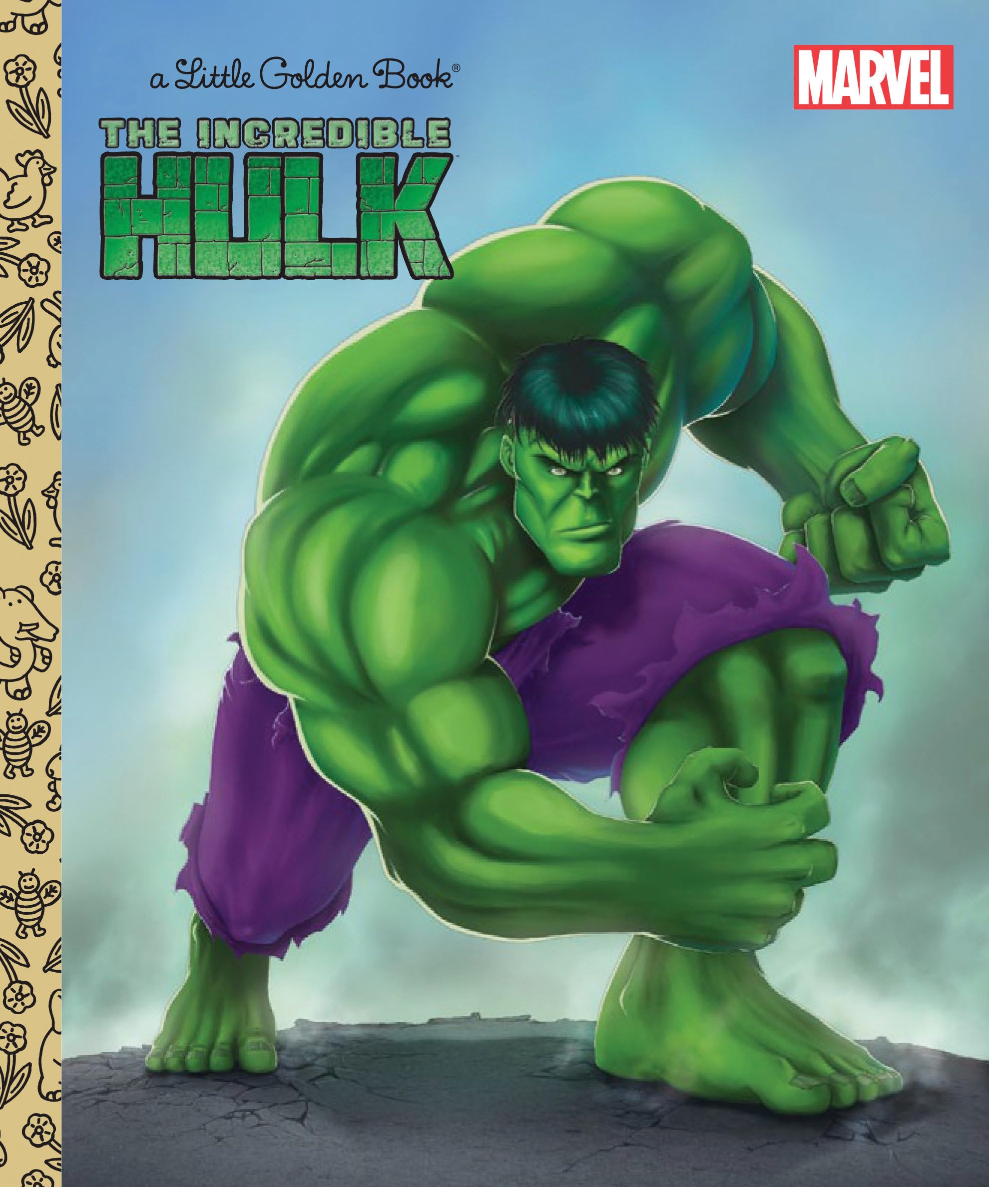 The Incredible Hulk (Marvel: Incredible Hulk) (Little Golden Book),New