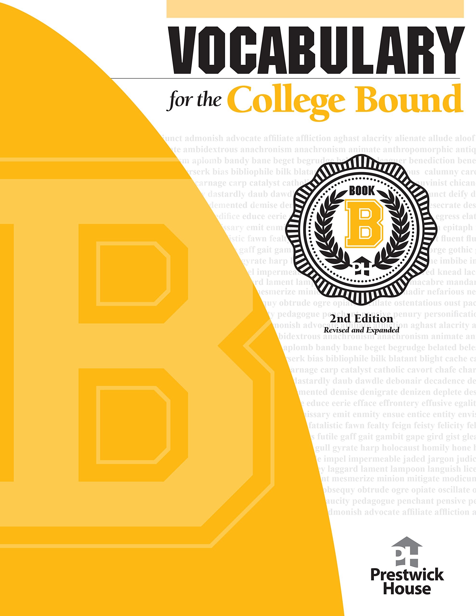 Vocabulary for the College Bound: Book B,New