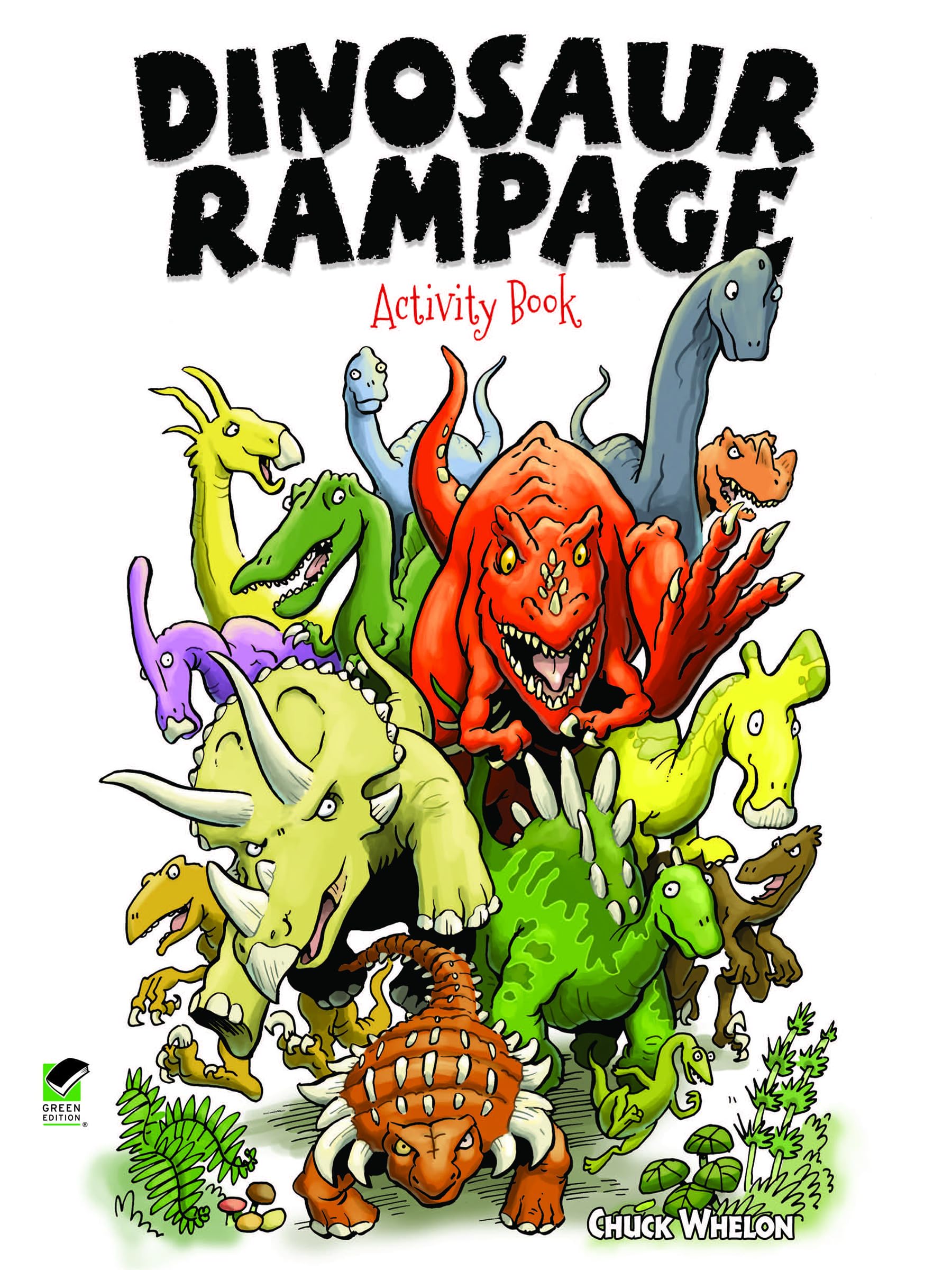 Dinosaur Rampage Activity Book (Dover Kids Activity Books: Dinosaurs),Used