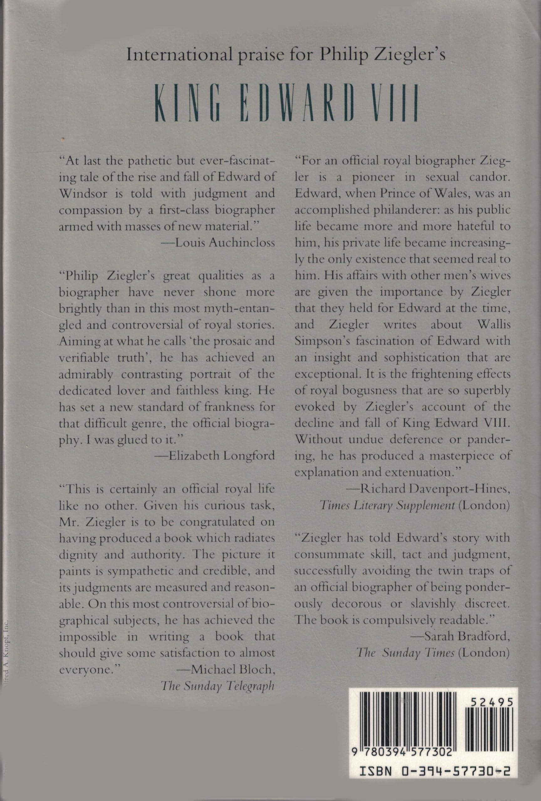 King Edward Viii: A Biography,Used