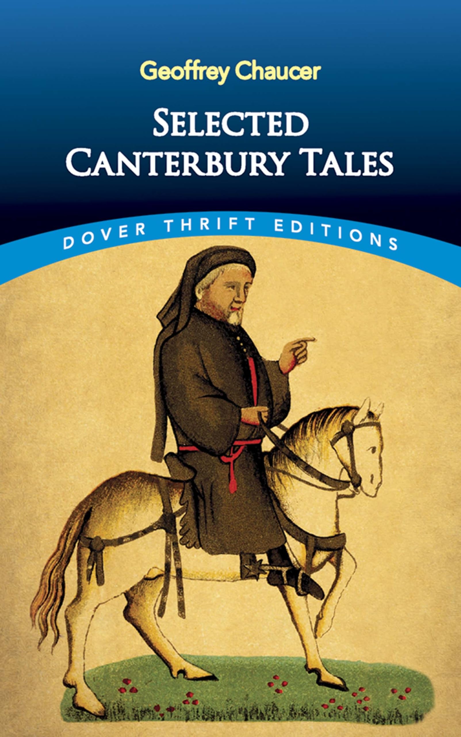 Selected Canterbury Tales (Dover Thrift Editions: Poetry),Used