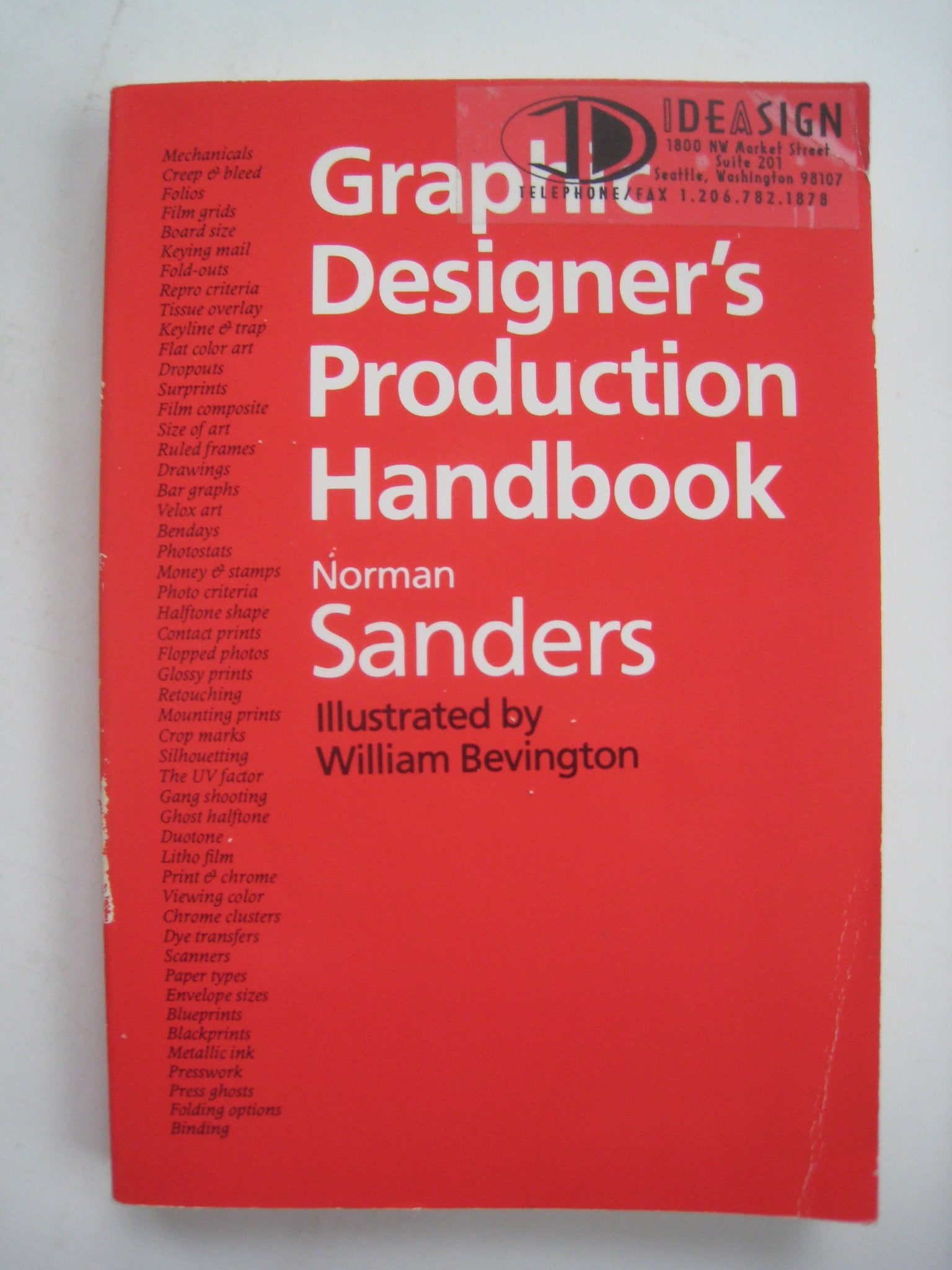 Graphic Designers Production Handbook,New