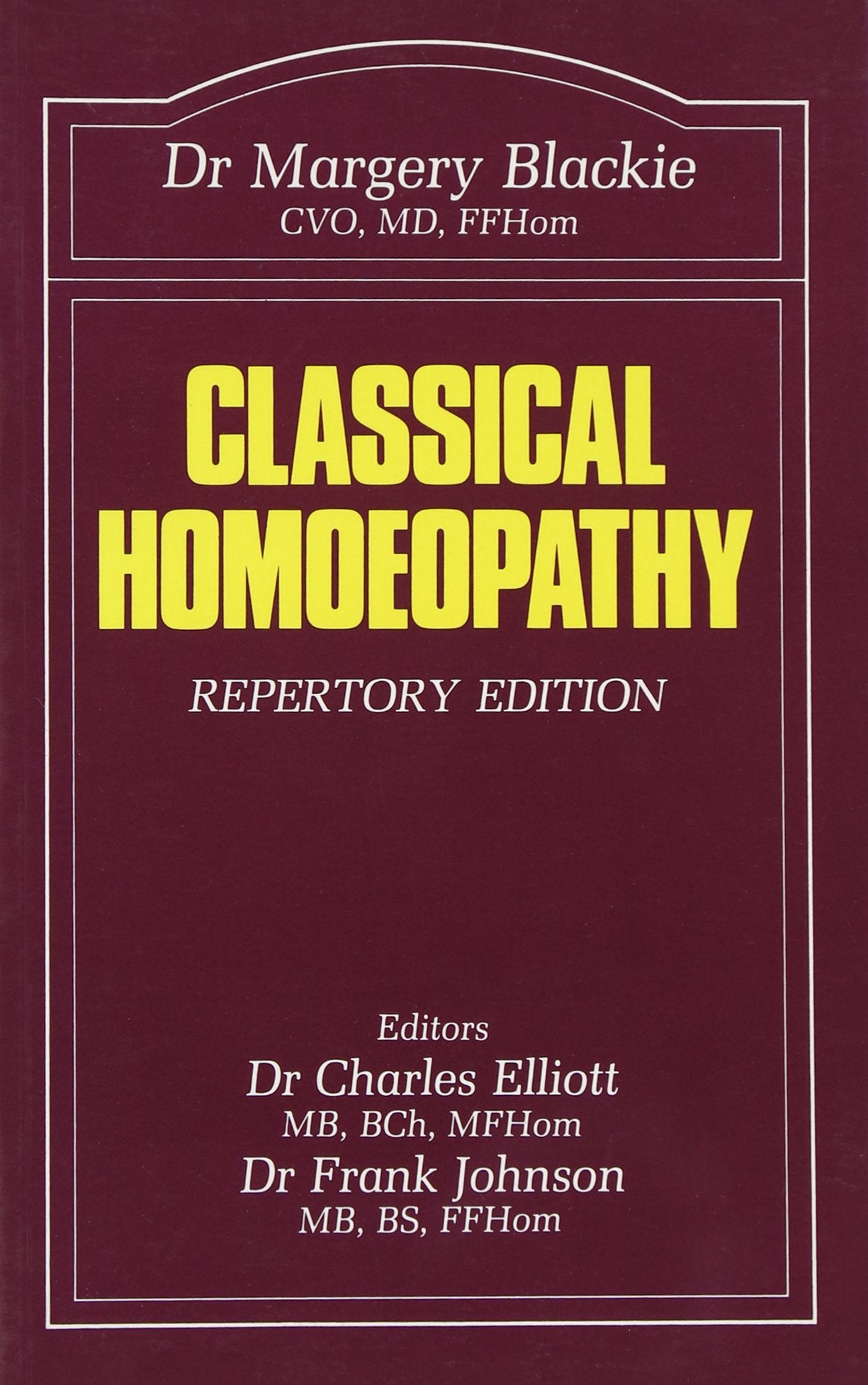Classical Homoeopathy,Used