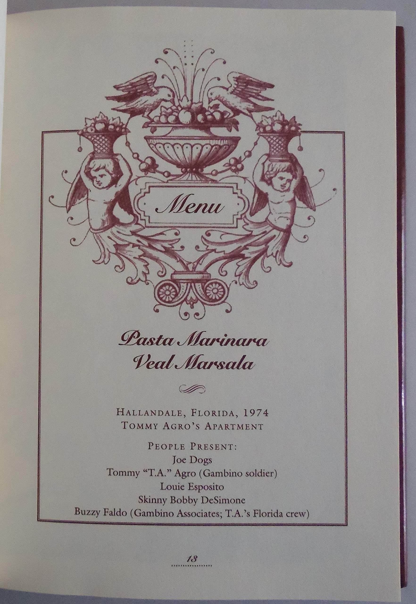 The Mafia Cookbook: Mafia Cookbook,Used