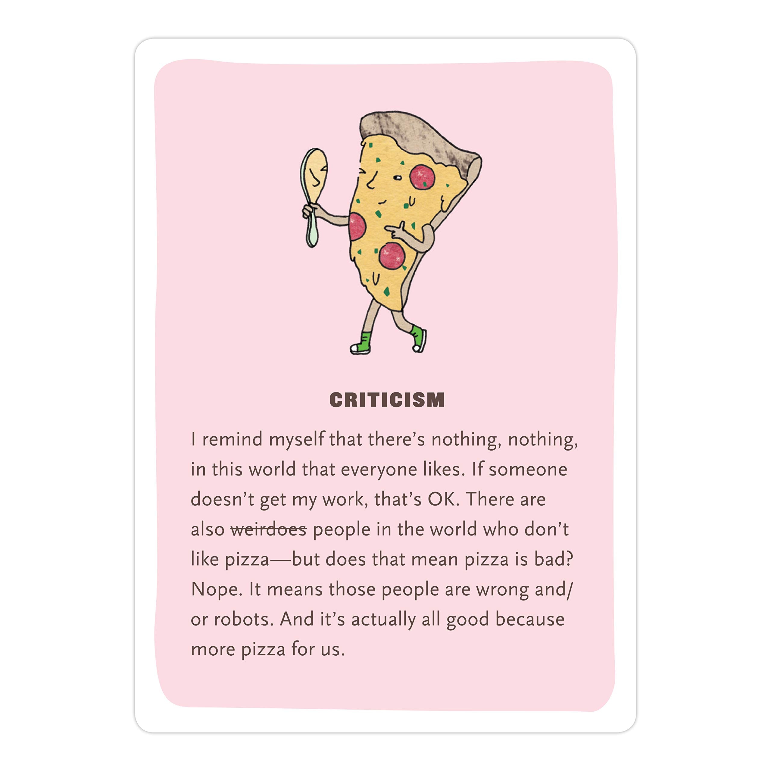 Affirmators! Creativity Deck: 50 Affirmation Cards to Help You Help Yourself Without the SelfHelpyNess!,Used