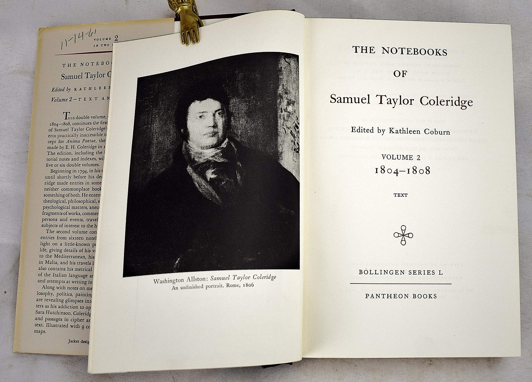 The Notebooks of Samuel Taylor Coleridge, Volume 2 : 18041808,Used