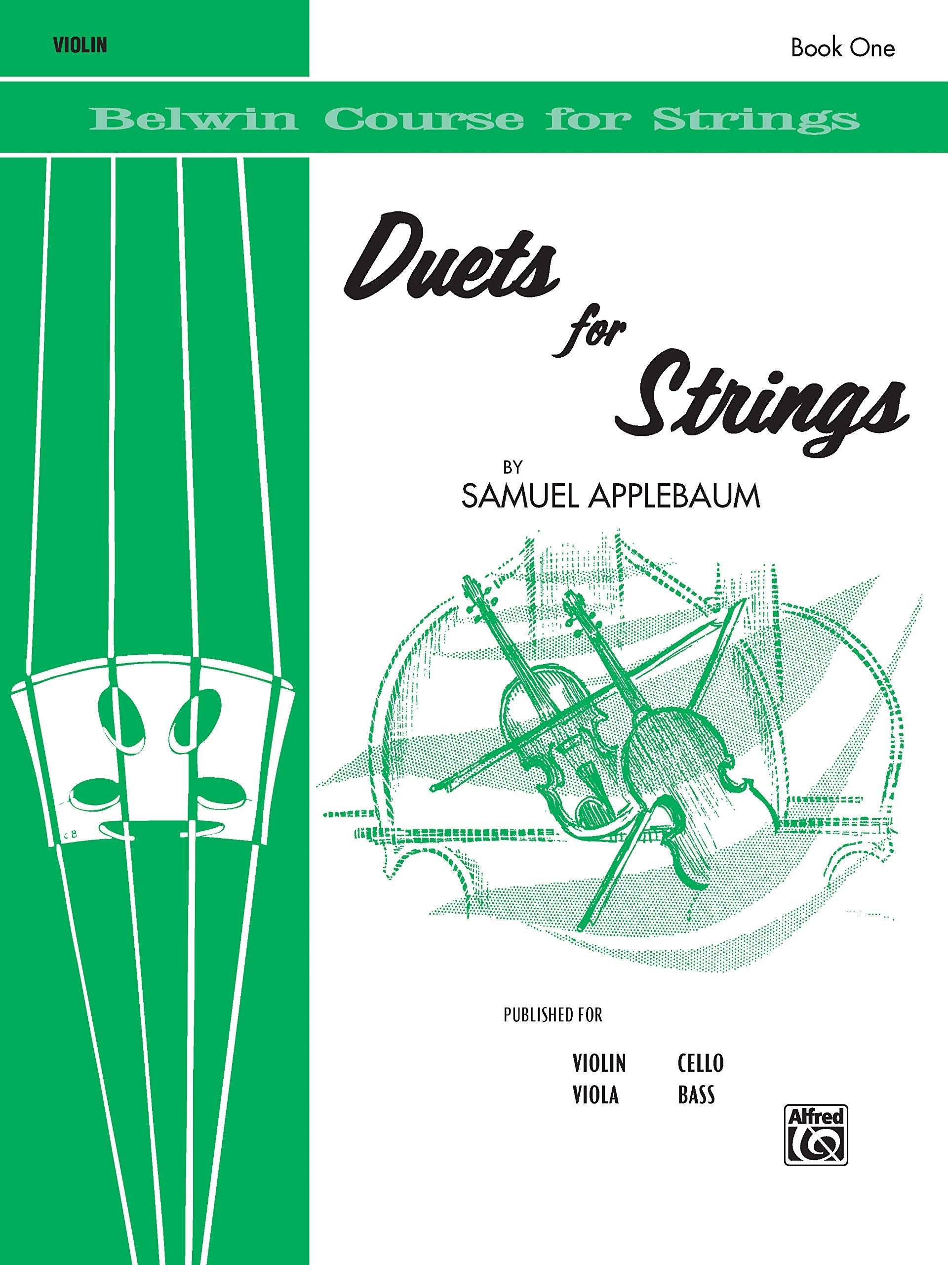 Duets for Strings, Book 1, Violin (Belwin Course for Strings, Bk 1),Used