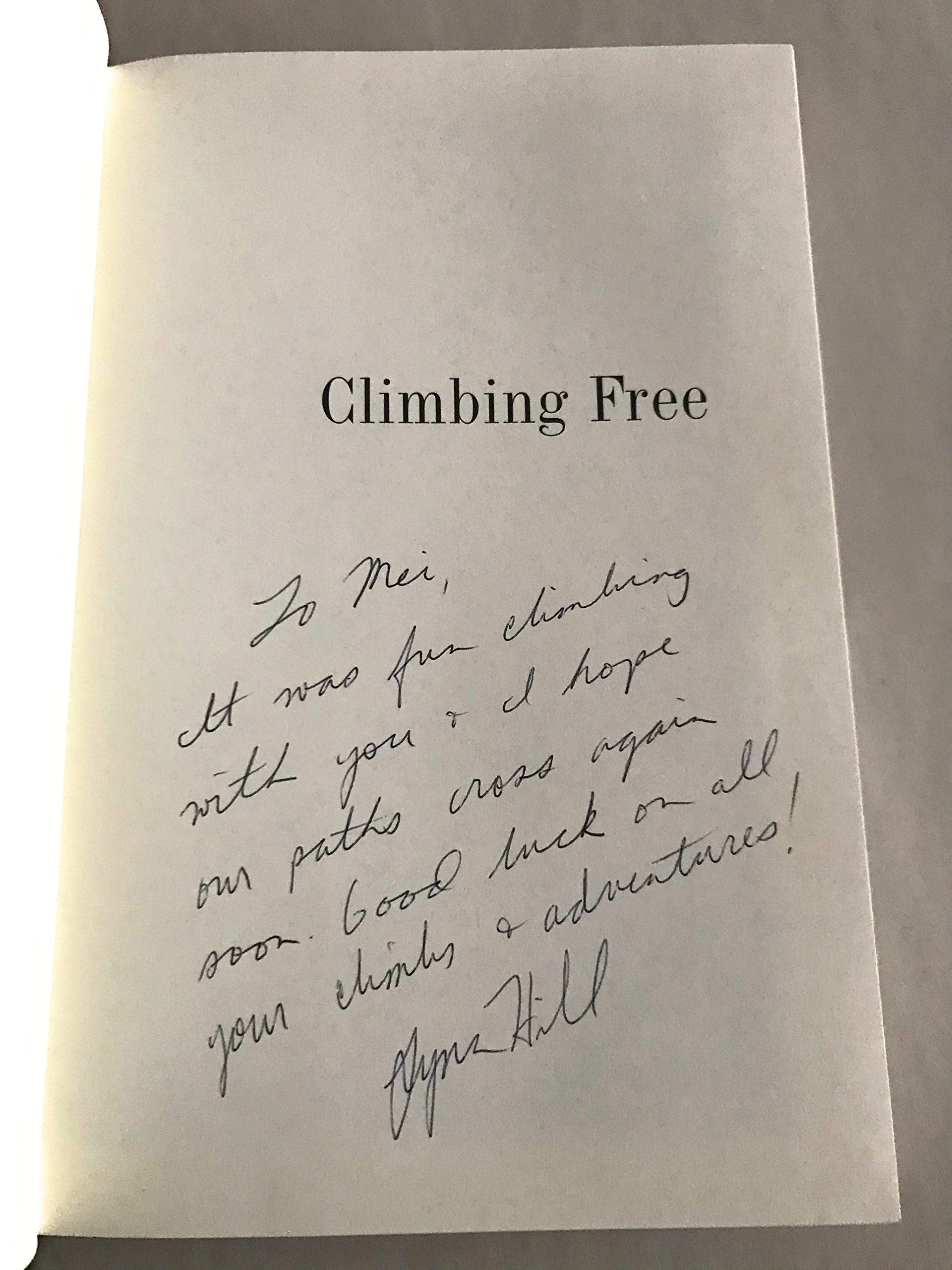 Climbing Free: My Life In The Vertical World,New