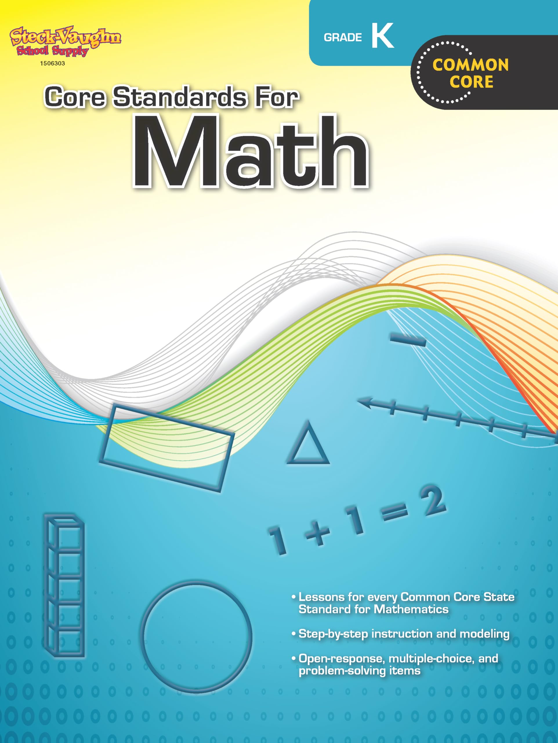 Core Standards for Math: Reproducible Grade K,Used
