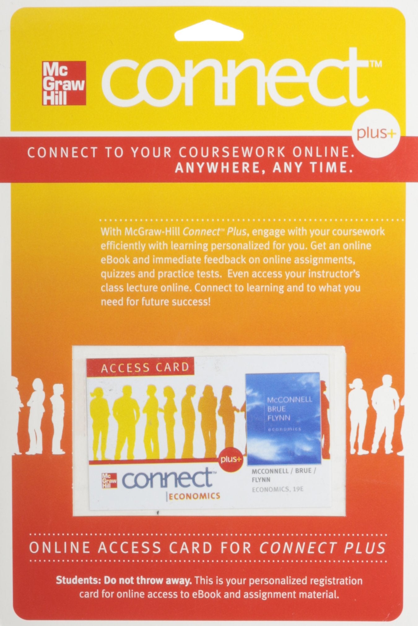 Connect 2Semester Access Card for Economics,Used