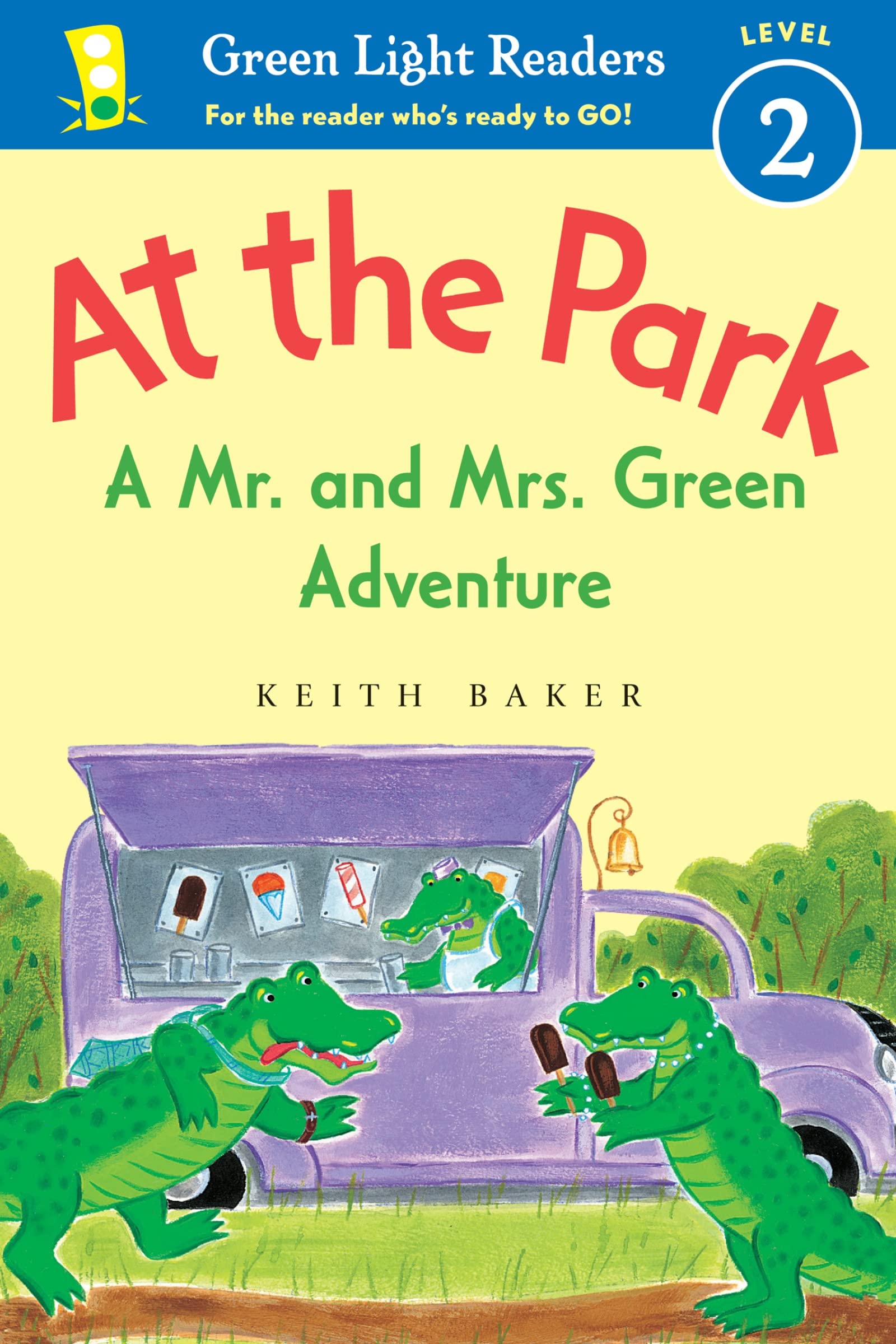 At the Park: A Mr. and Mrs. Green Adventure (Green Light Readers Level 2),Used