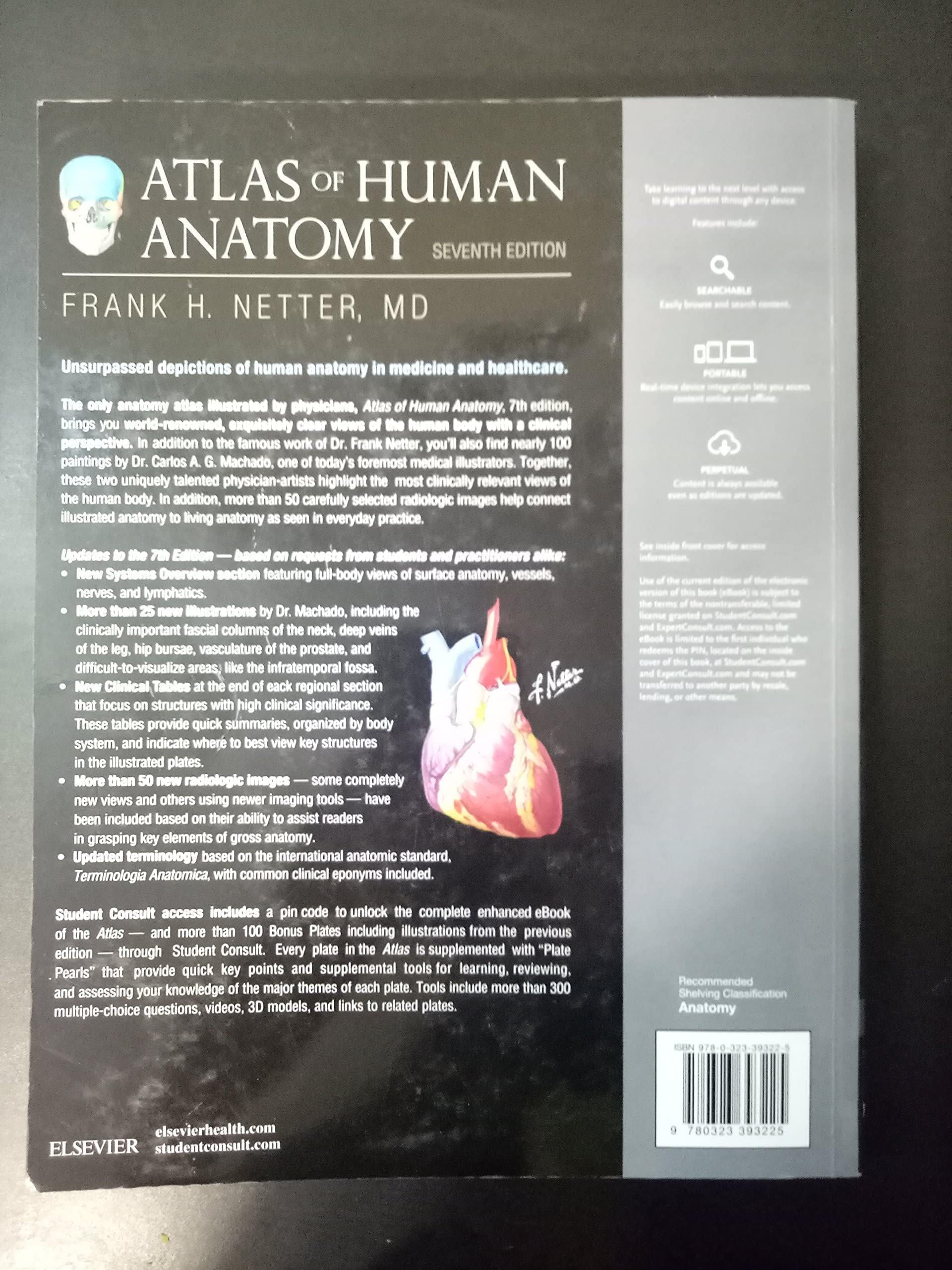 Atlas of Human Anatomy (Netter Basic Science),New