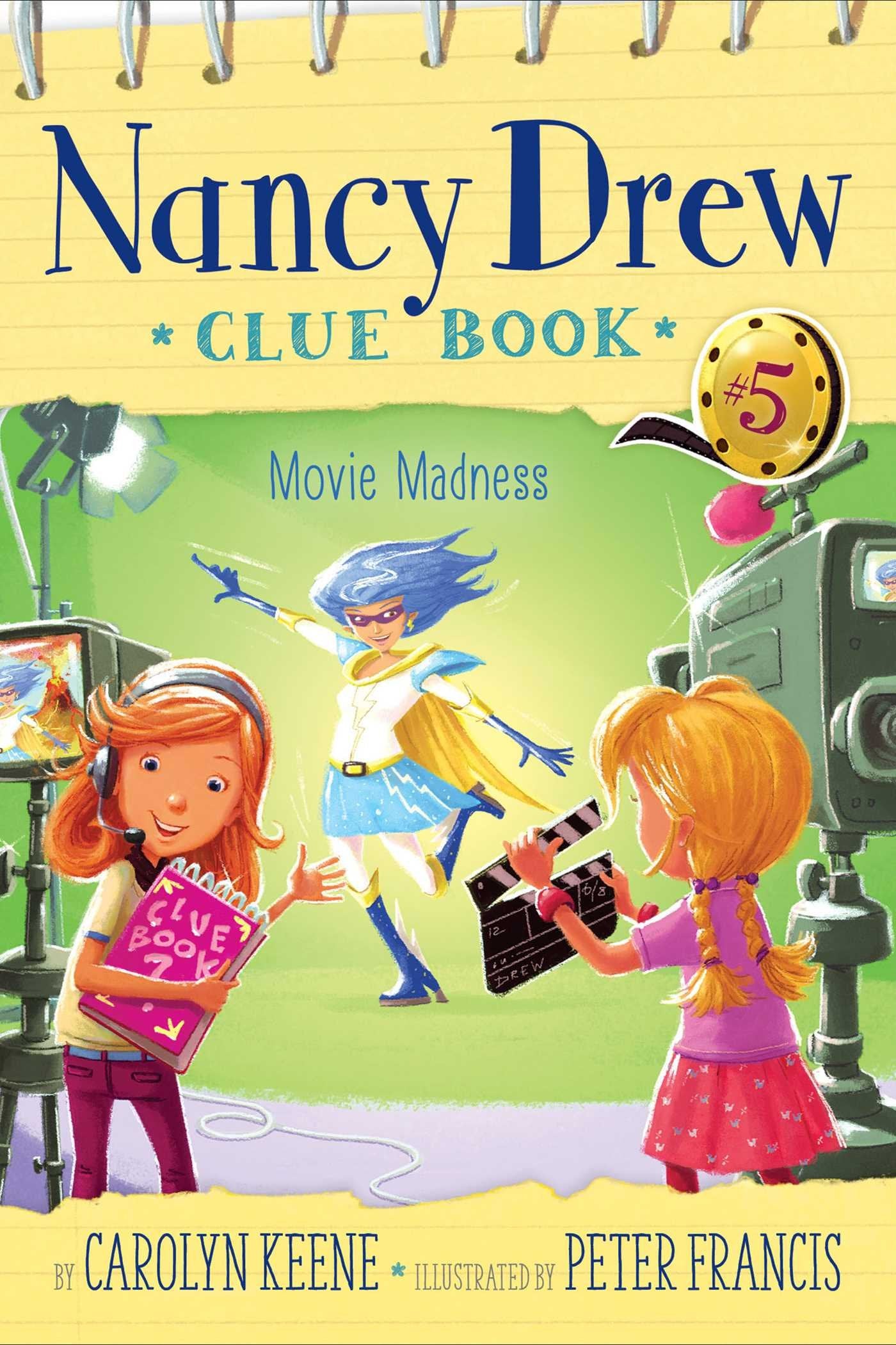 Movie Madness (5) (Nancy Drew Clue Book),Used