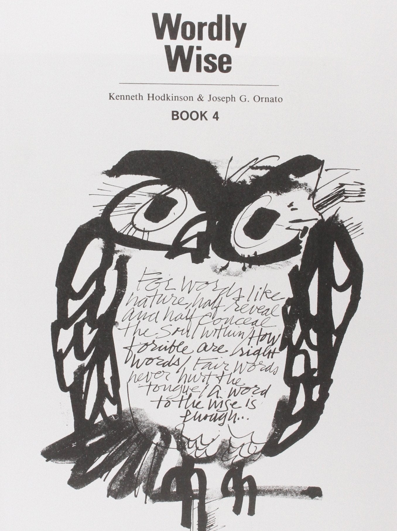 Wordly Wise Book 4,Used
