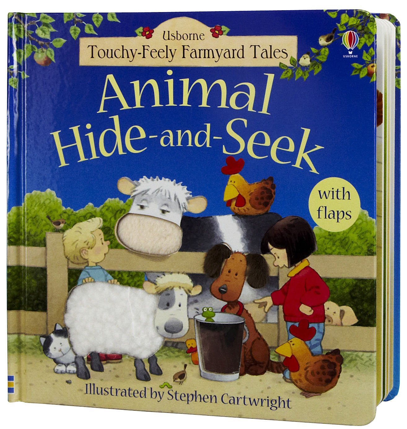 Animal Hideandseek (Touchy Feely Flap Book),New