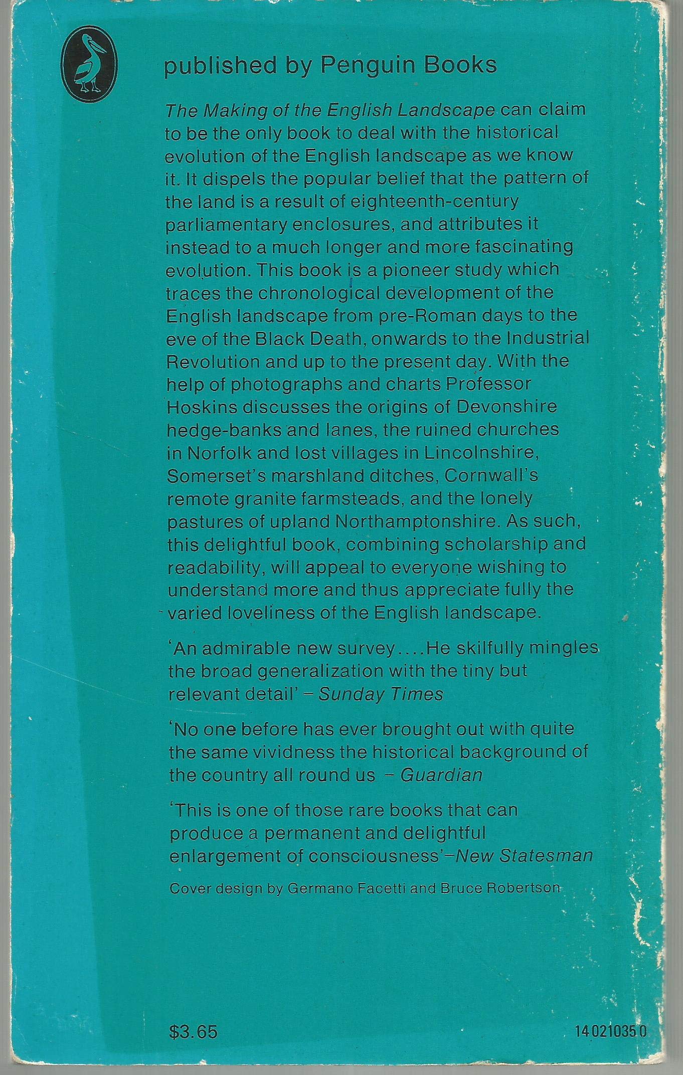 The Making Of The English Landscape,Used