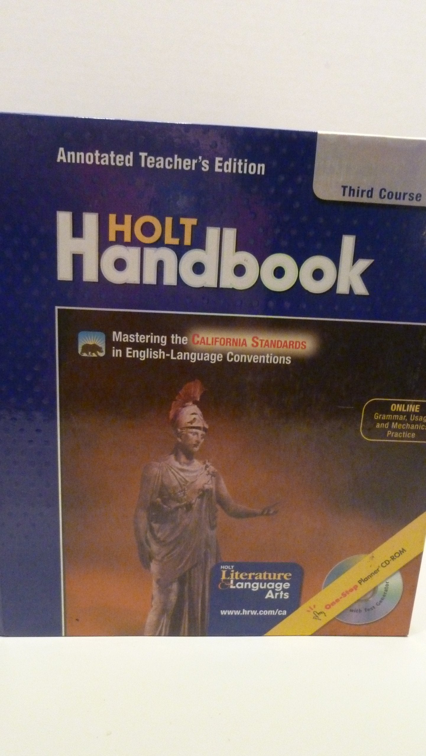 Holt Literature and Language Arts California: Annotated Teacher Edition Grade 9,Used