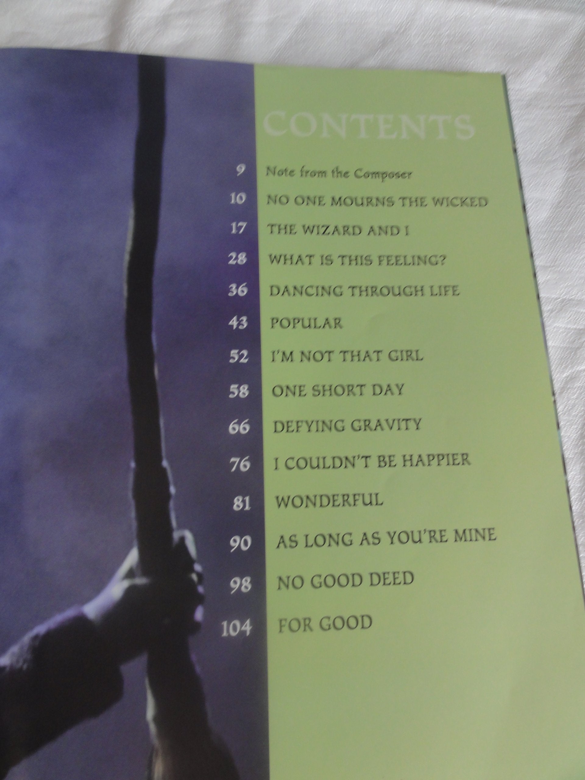 Wicked Vocal Selections,New