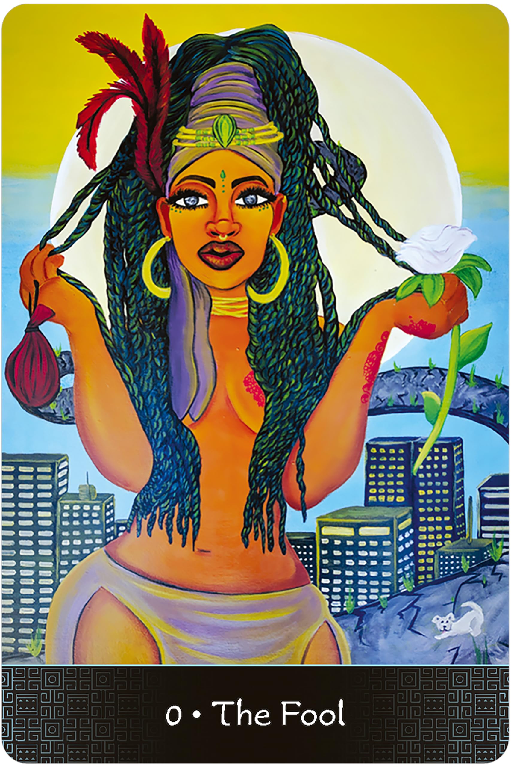 Afro Goddess Tarot Arcanas,Used