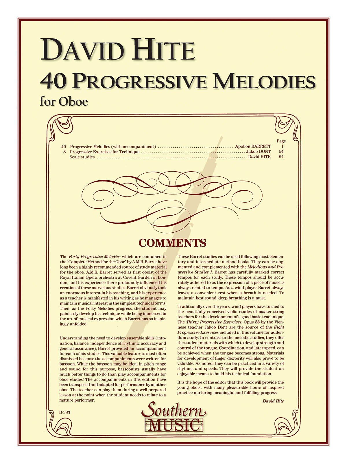 40 Progressive Melodies: Oboe,Used