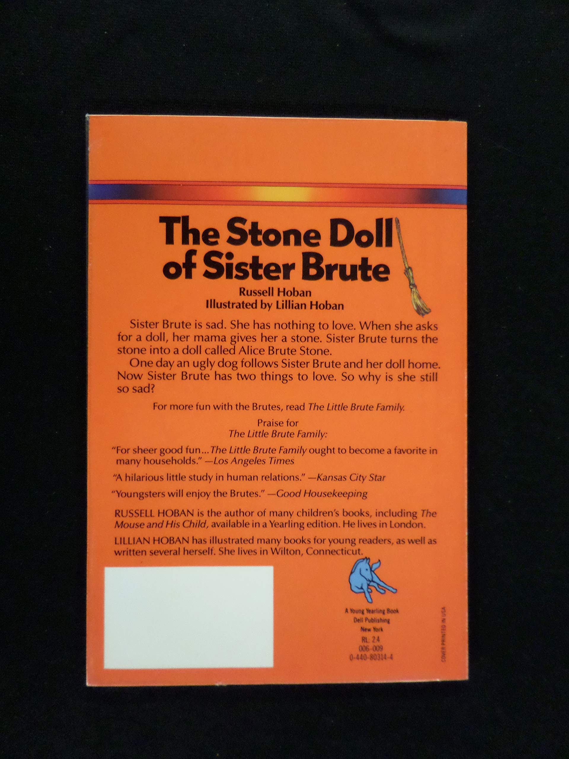 The Stone Doll of Sister Brute (A Dell Young Yearling Book),Used