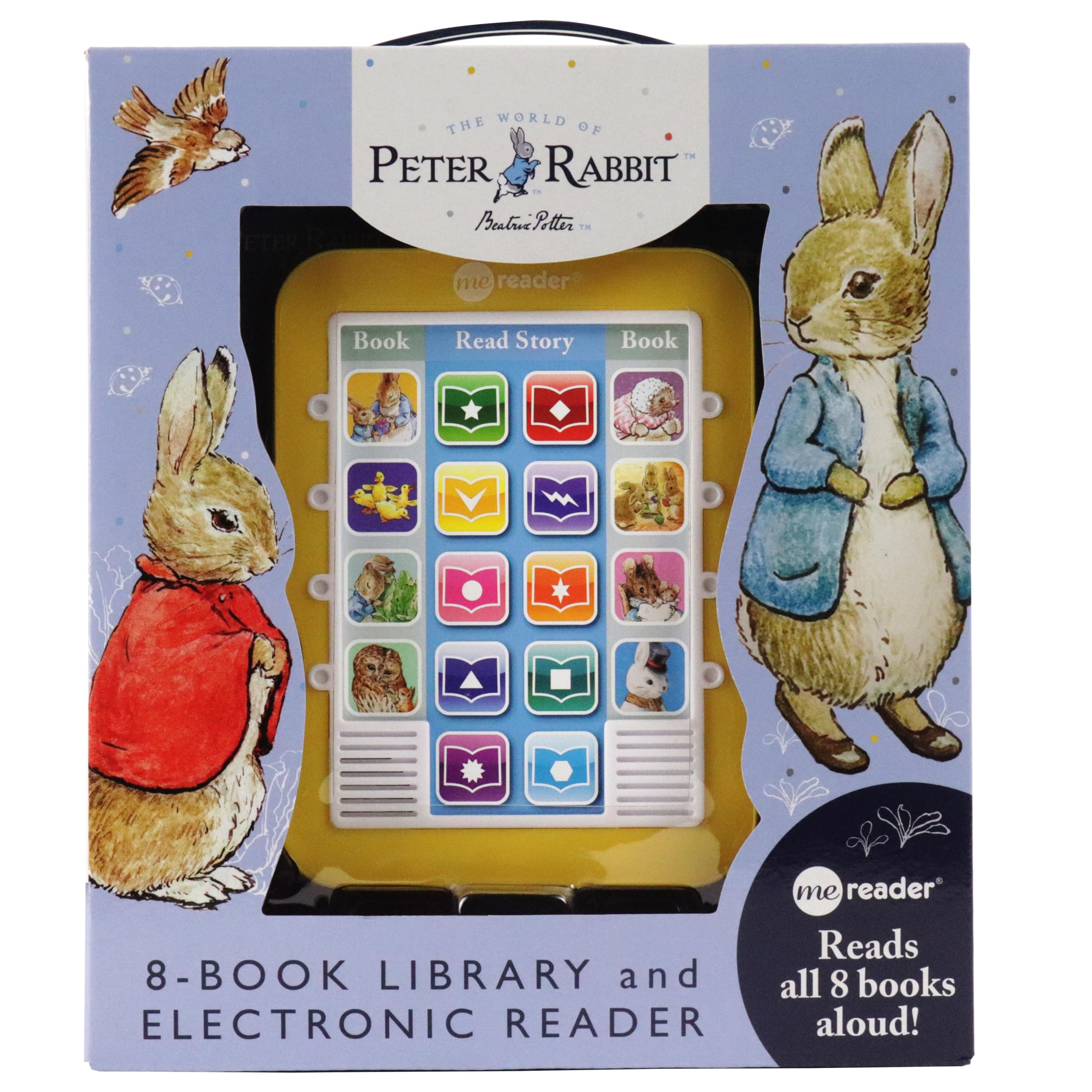 The World of Peter Rabbit  Beatrice Potter  Me Reader Electronic Reader and 8 Sound Book Library  PI Kids,New