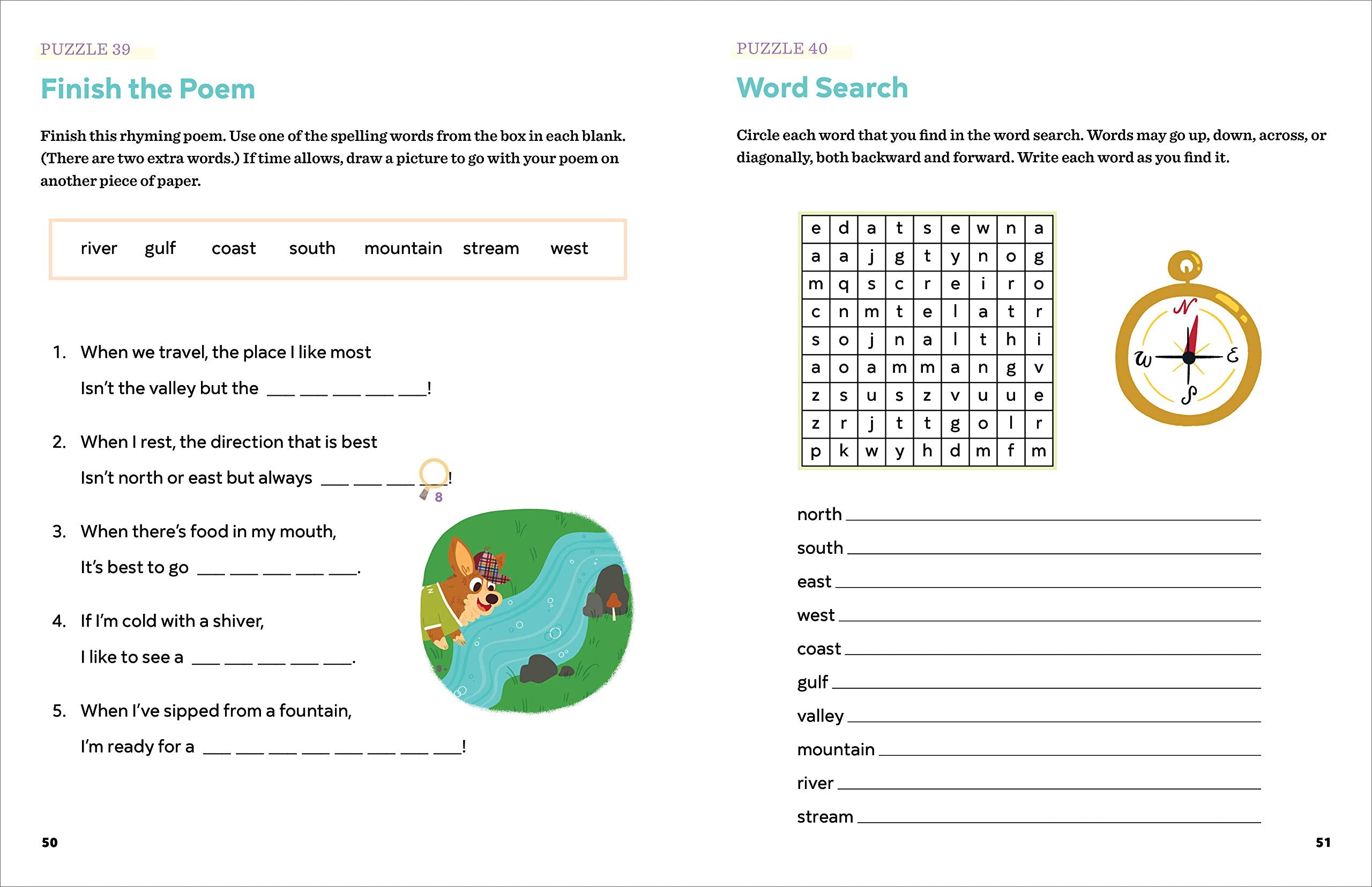 Word Detective, Grade 3: 130 Games and Puzzles to Improve Spelling,Used