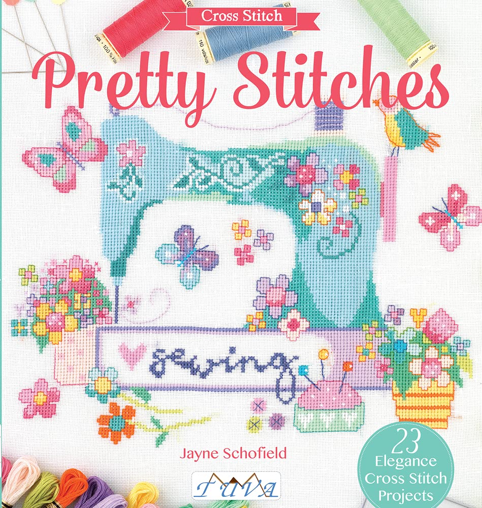Pretty Stitches: 22 Elegance Cross Stitch Projects,Used