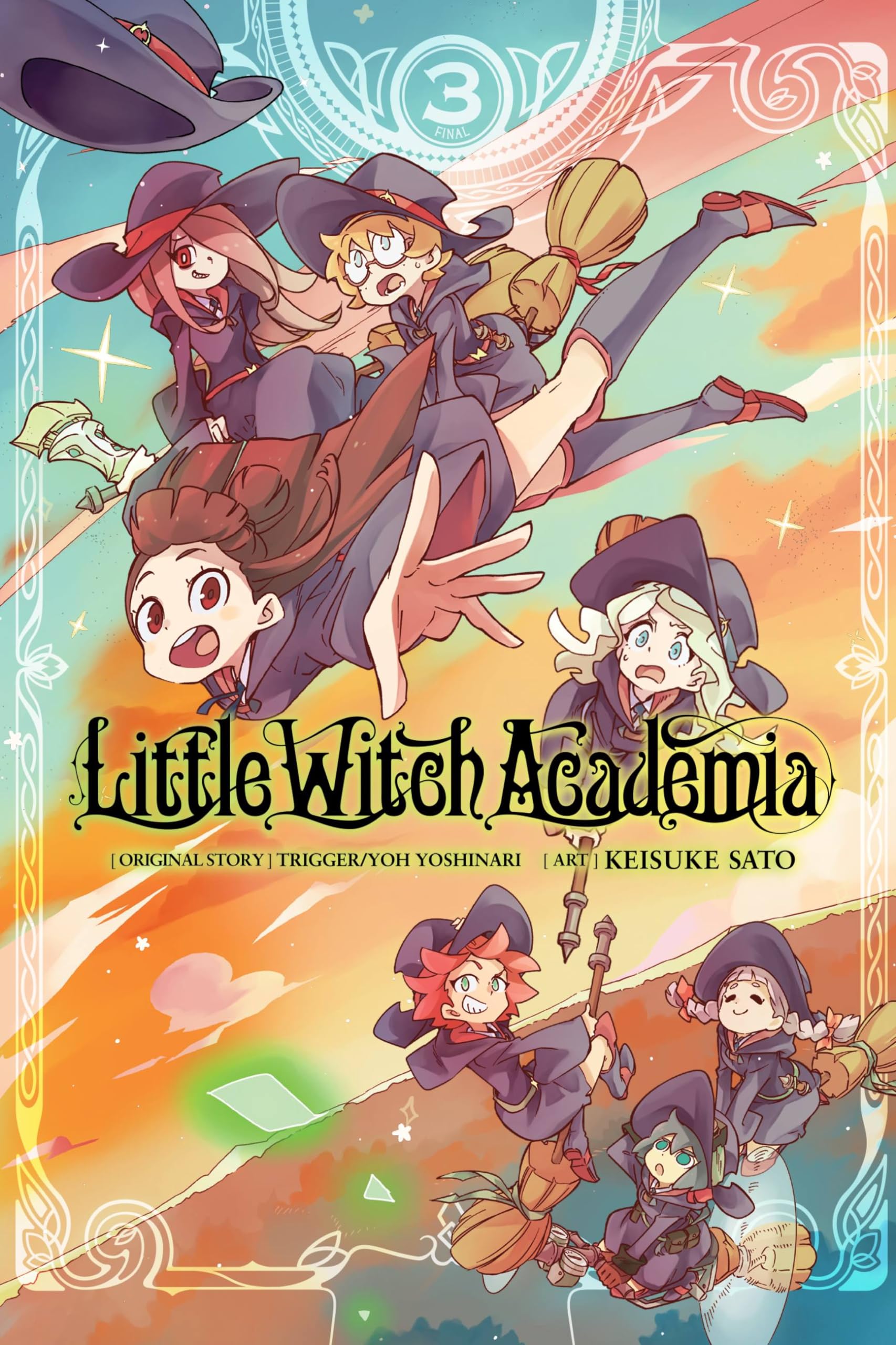 Little Witch Academia, Vol. 3 (manga) (Volume 3) (Little Witch Academia, 3),Used