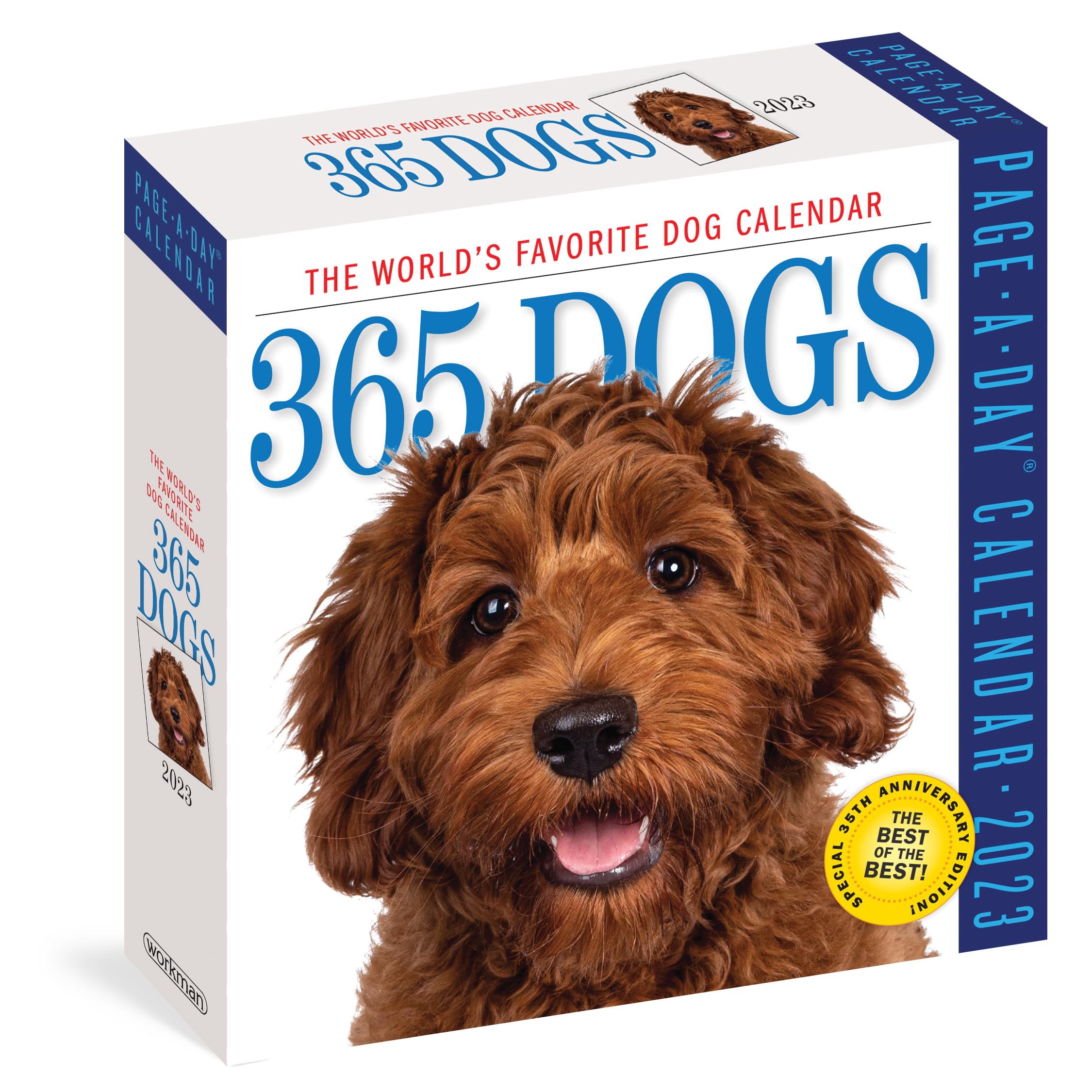 365 Dogs PageADay Calendar 2023: The World's Favorite Dog Calendar,Used