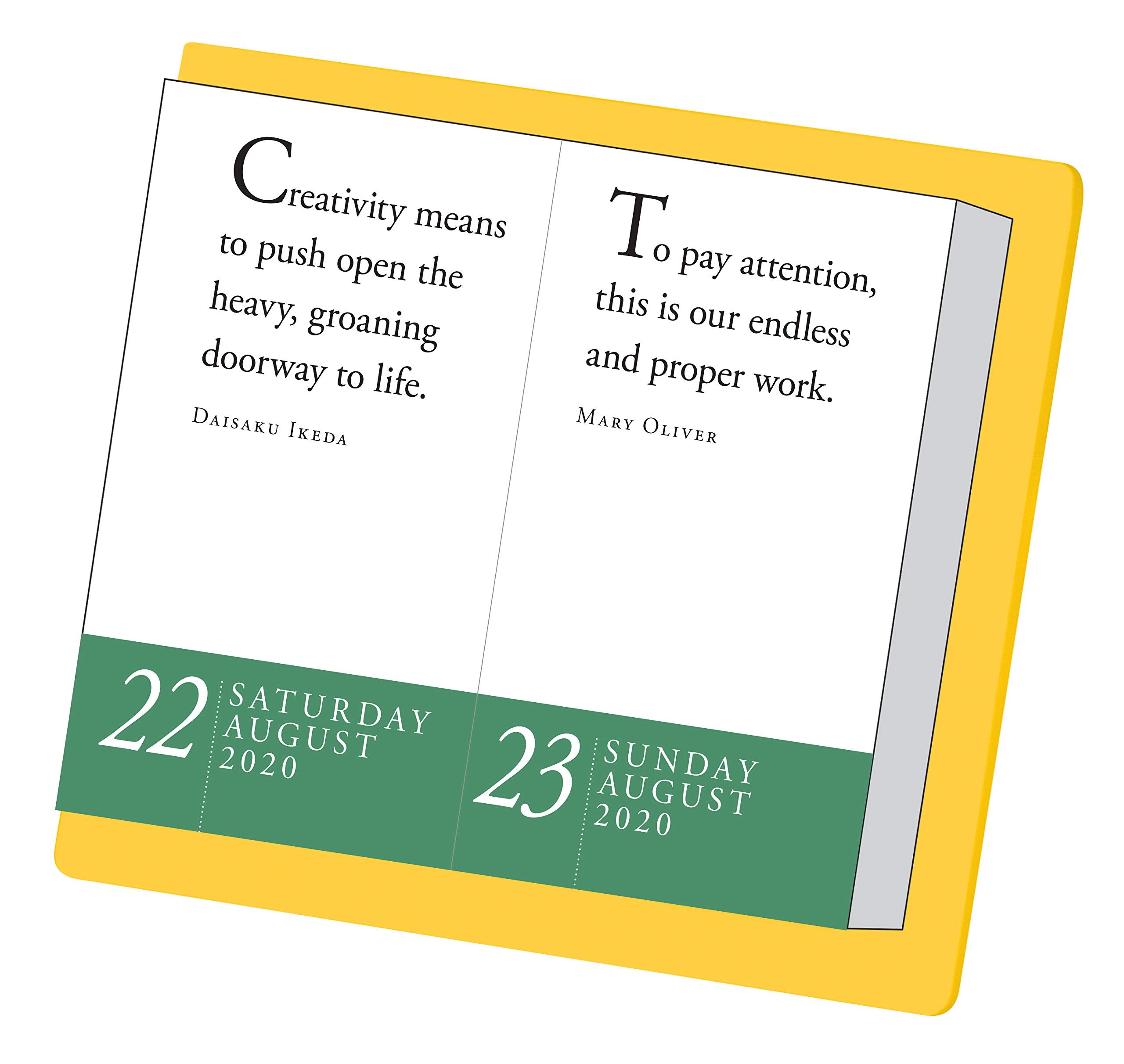 Zen PageADay Calendar 2020,New