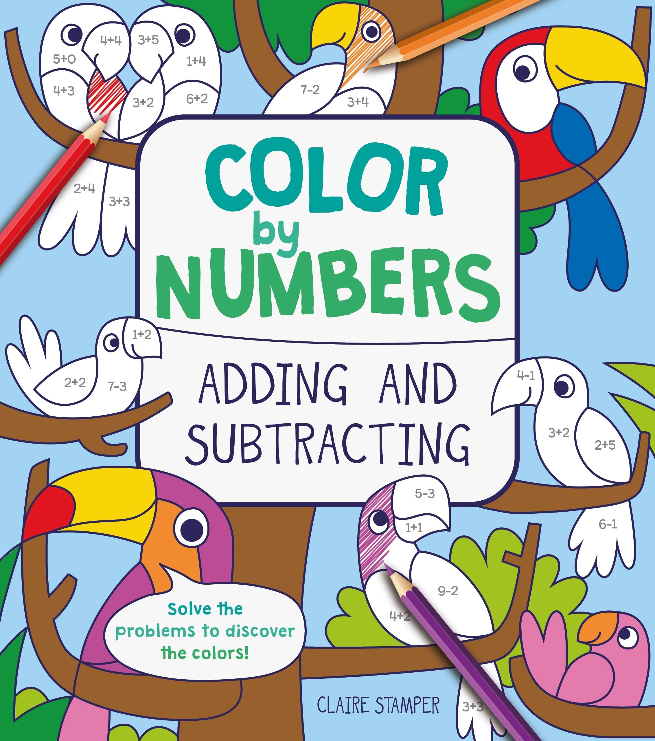 Color by Numbers: Adding and Subtracting,Used
