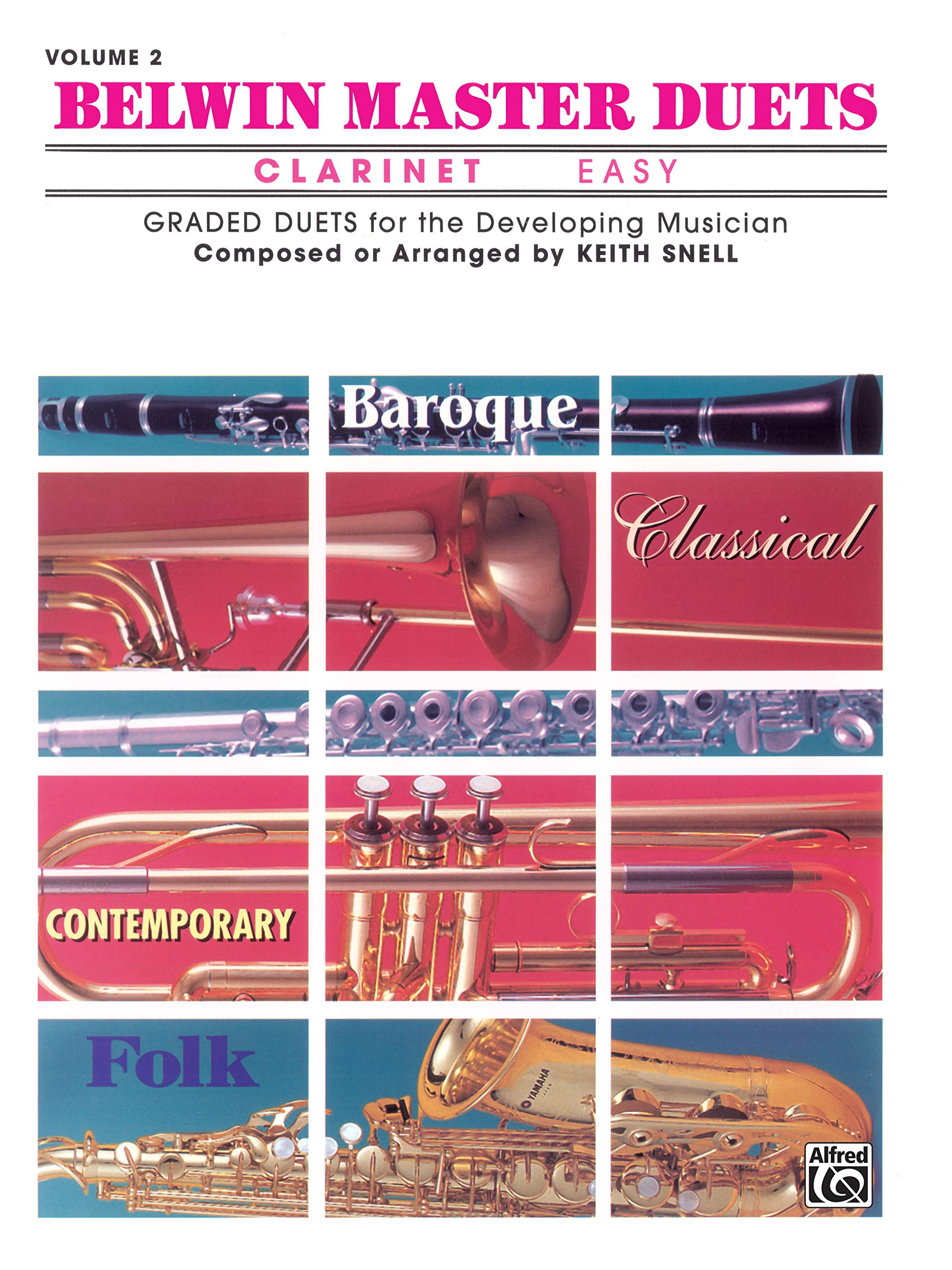 Belwin Master Duets (Clarinet), Vol 2: Easy (Belwin Master Duets, Vol 2),Used