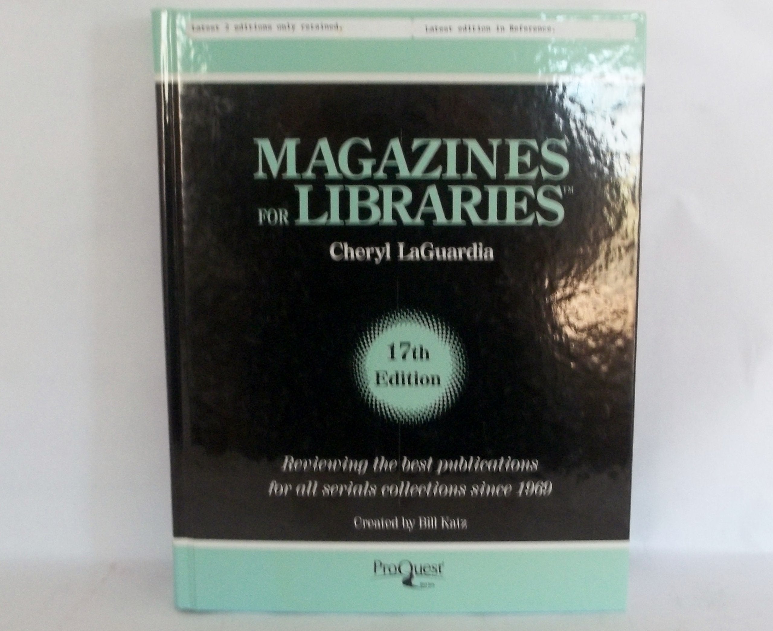 Magazines for Libraries 2009,Used