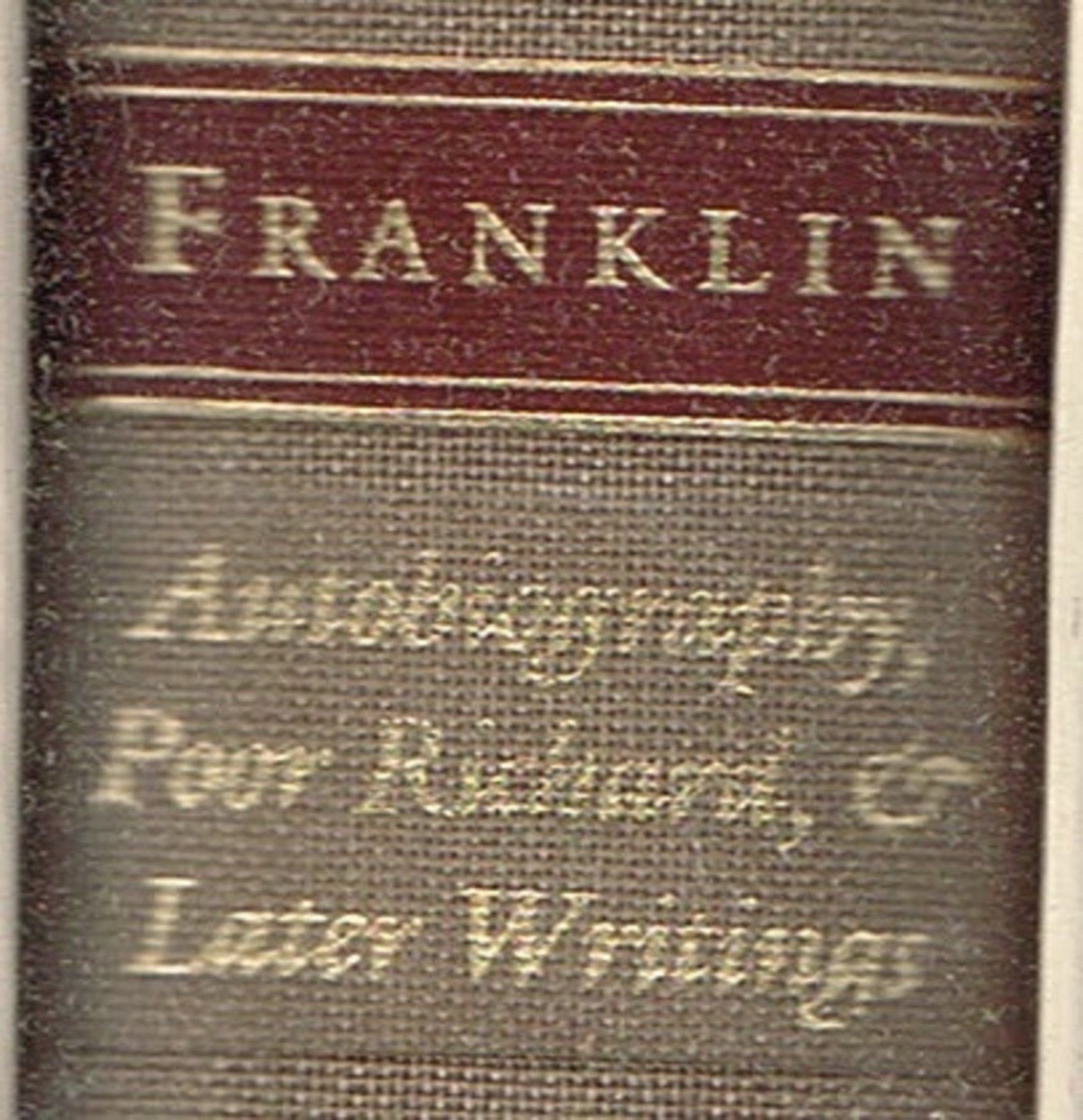 Benjamin Franklin: Writings,Used