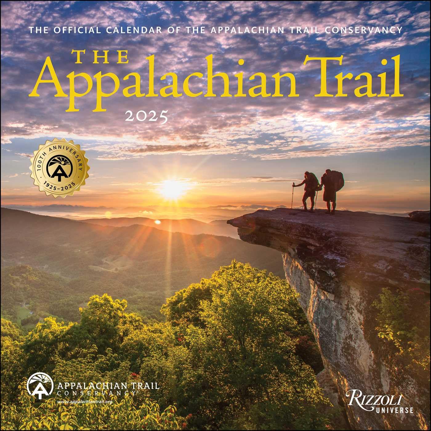 The Appalachian Trail 2025 Wall Calendar,Used