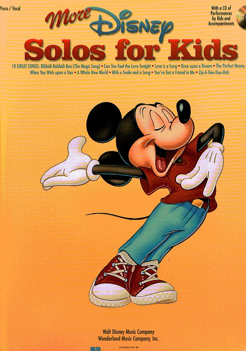 More Disney Solos For Kids,New
