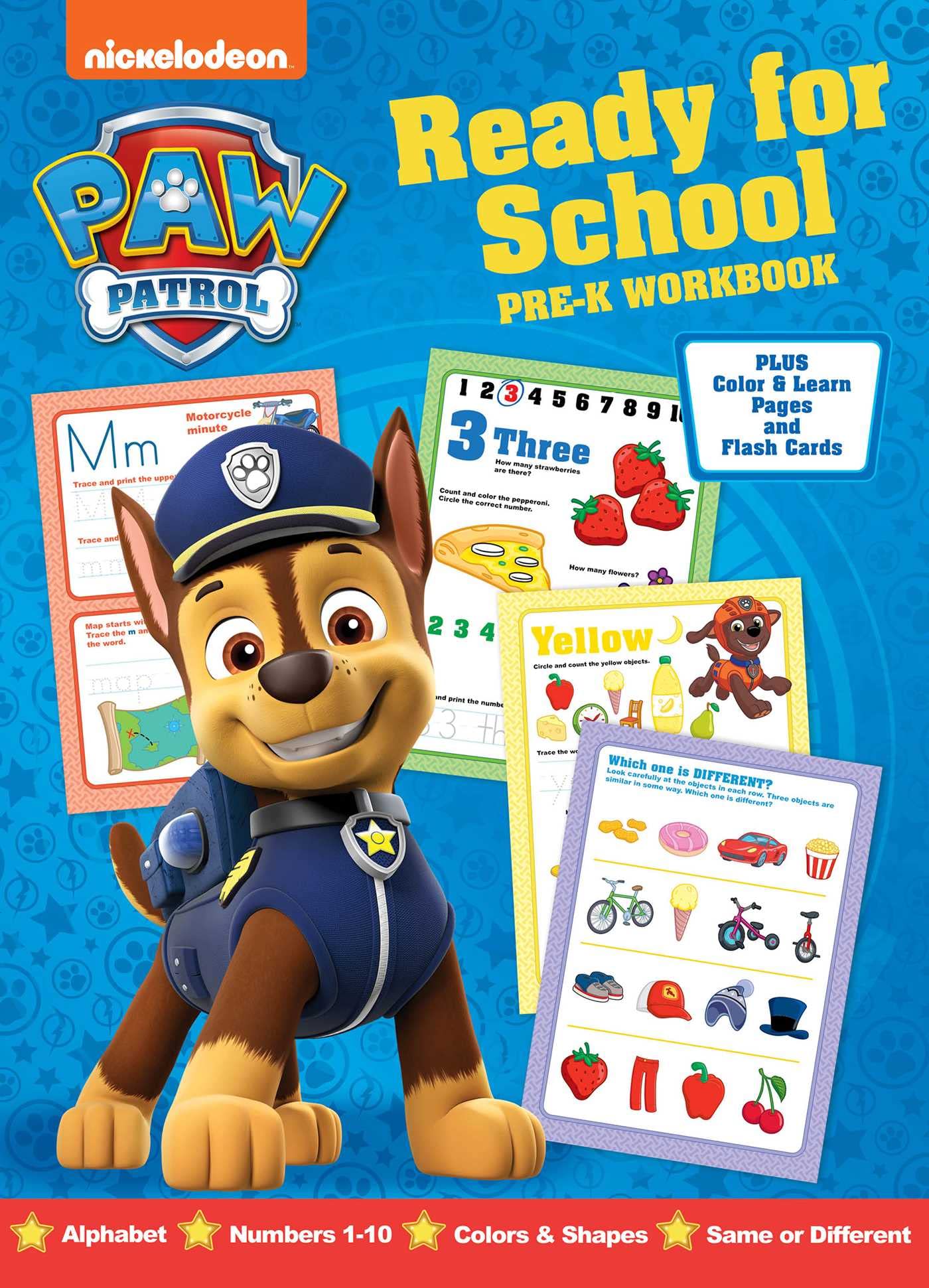 Nickelodeon Paw Patrol: Ready For School Prek Workbook,New