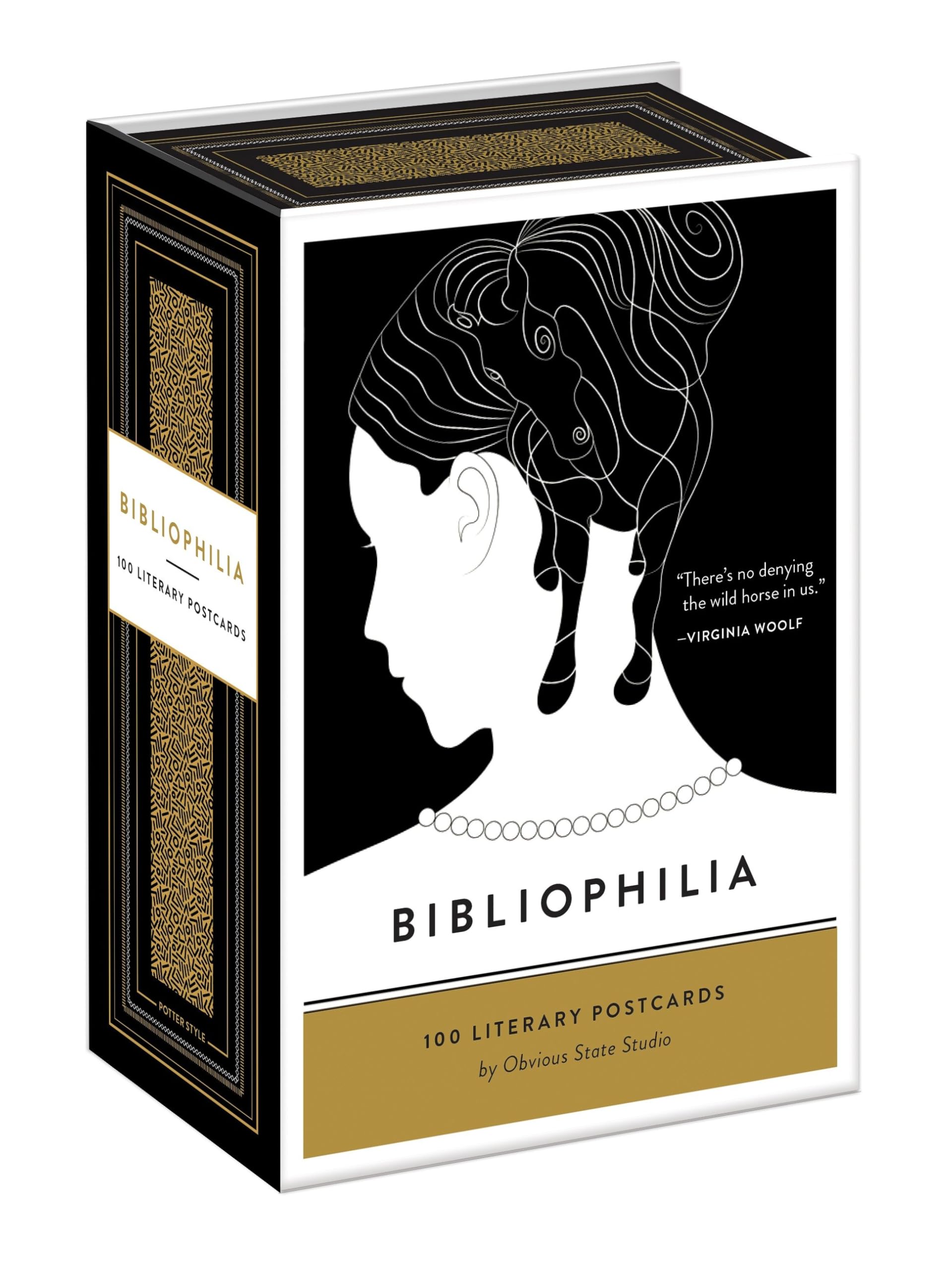 Bibliophilia: 100 Literary Postcards,New