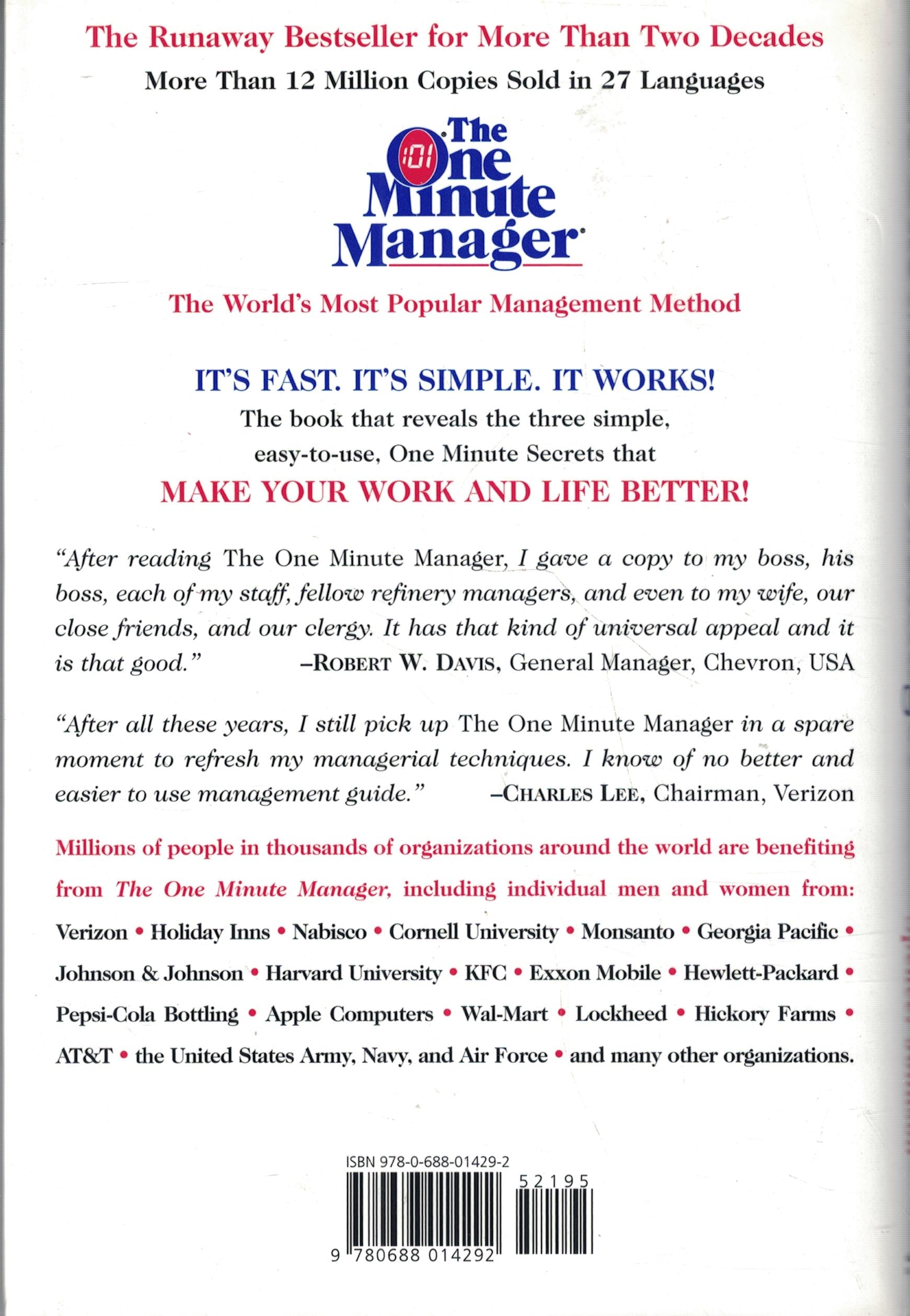 The One Minute Manager,Used
