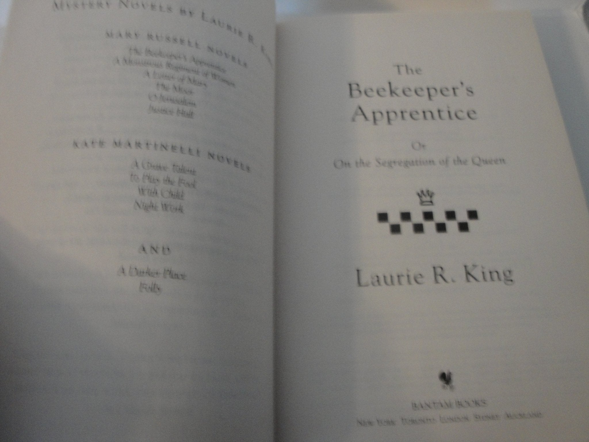 The Beekeeper's Apprentice,Used