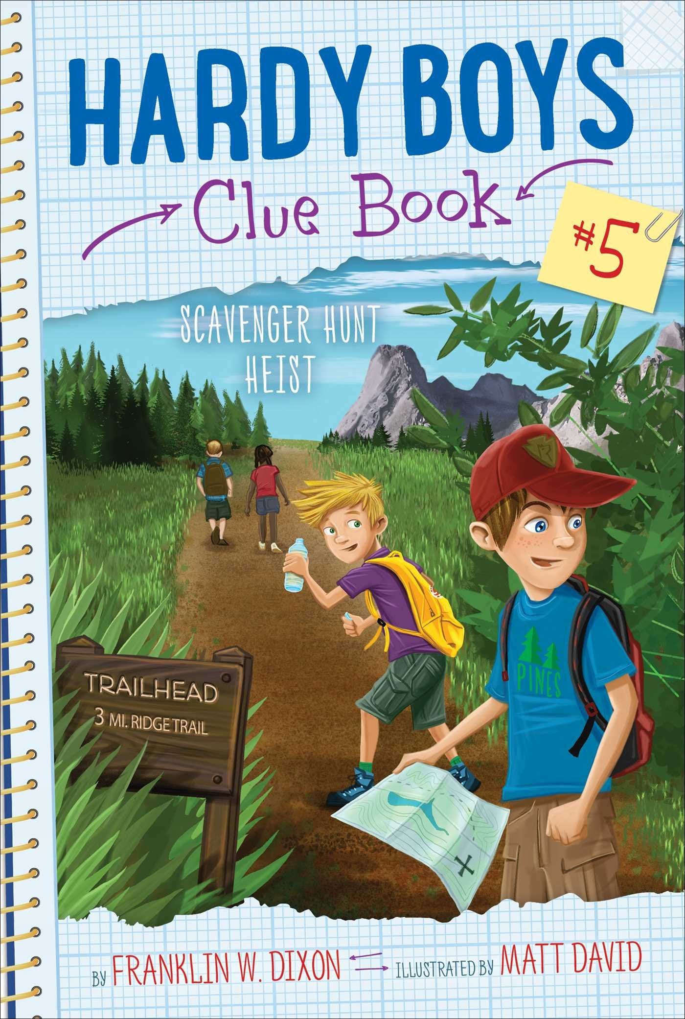 Scavenger Hunt Heist (5) (Hardy Boys Clue Book),Used